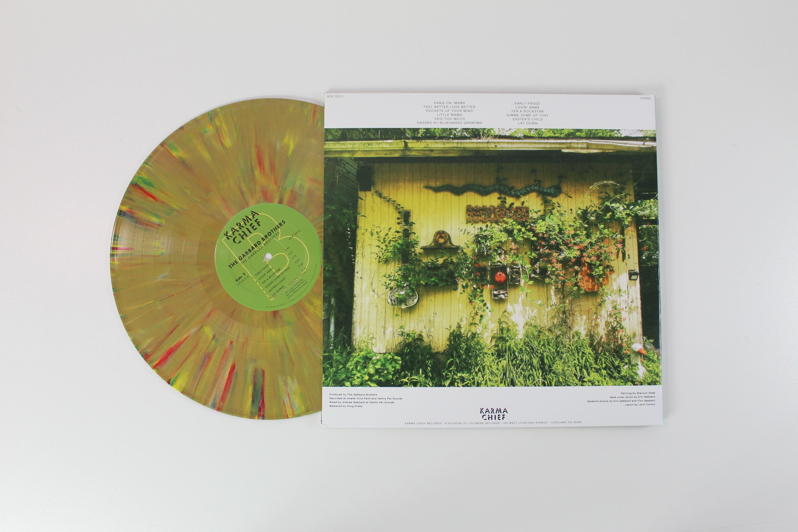 The Gabbard Brothers - The Gabbard Brothers on Karma Chief Records - Earth Haze Colored Vinyl