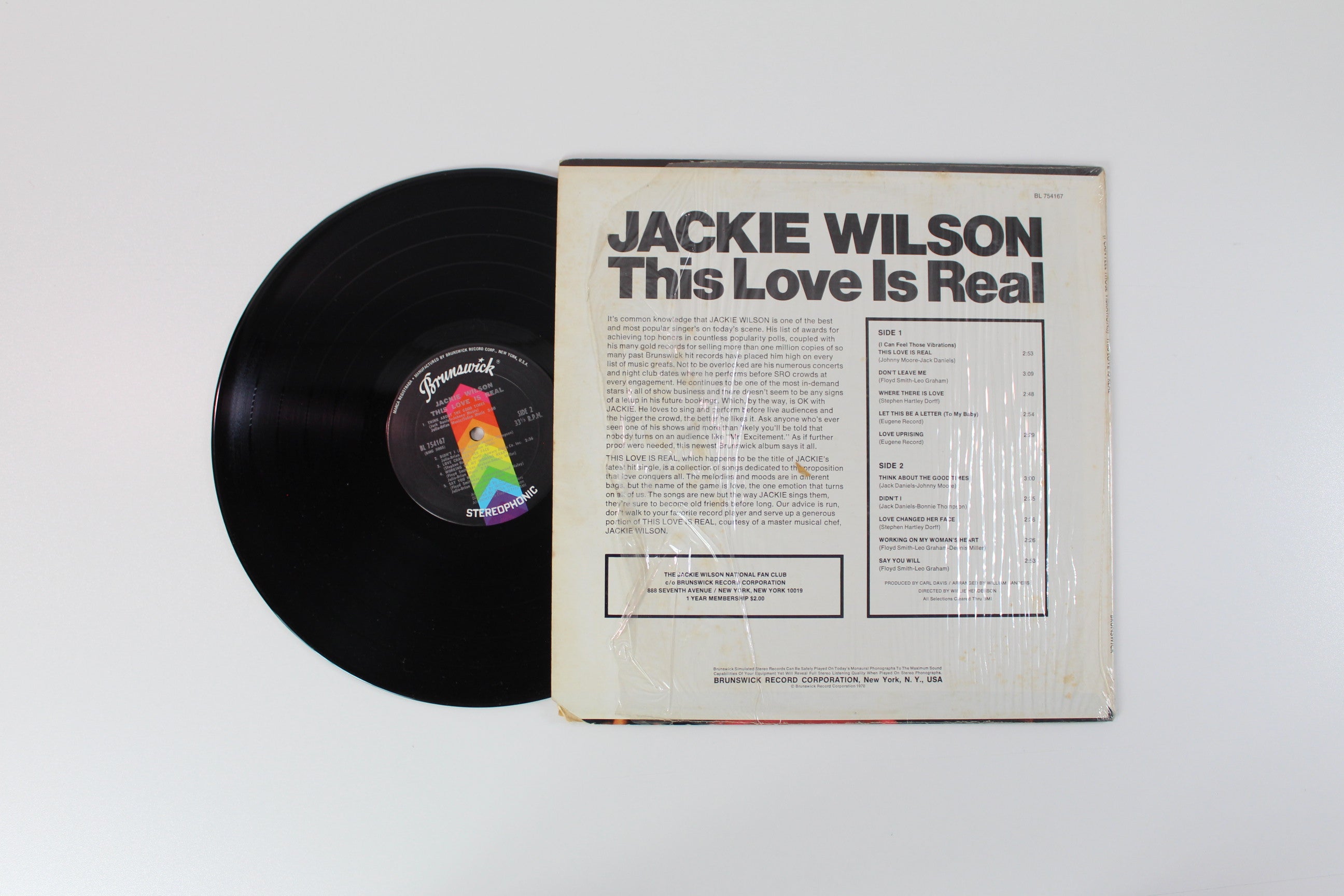 Jackie Wilson - This Love Is Real on Brunswick
