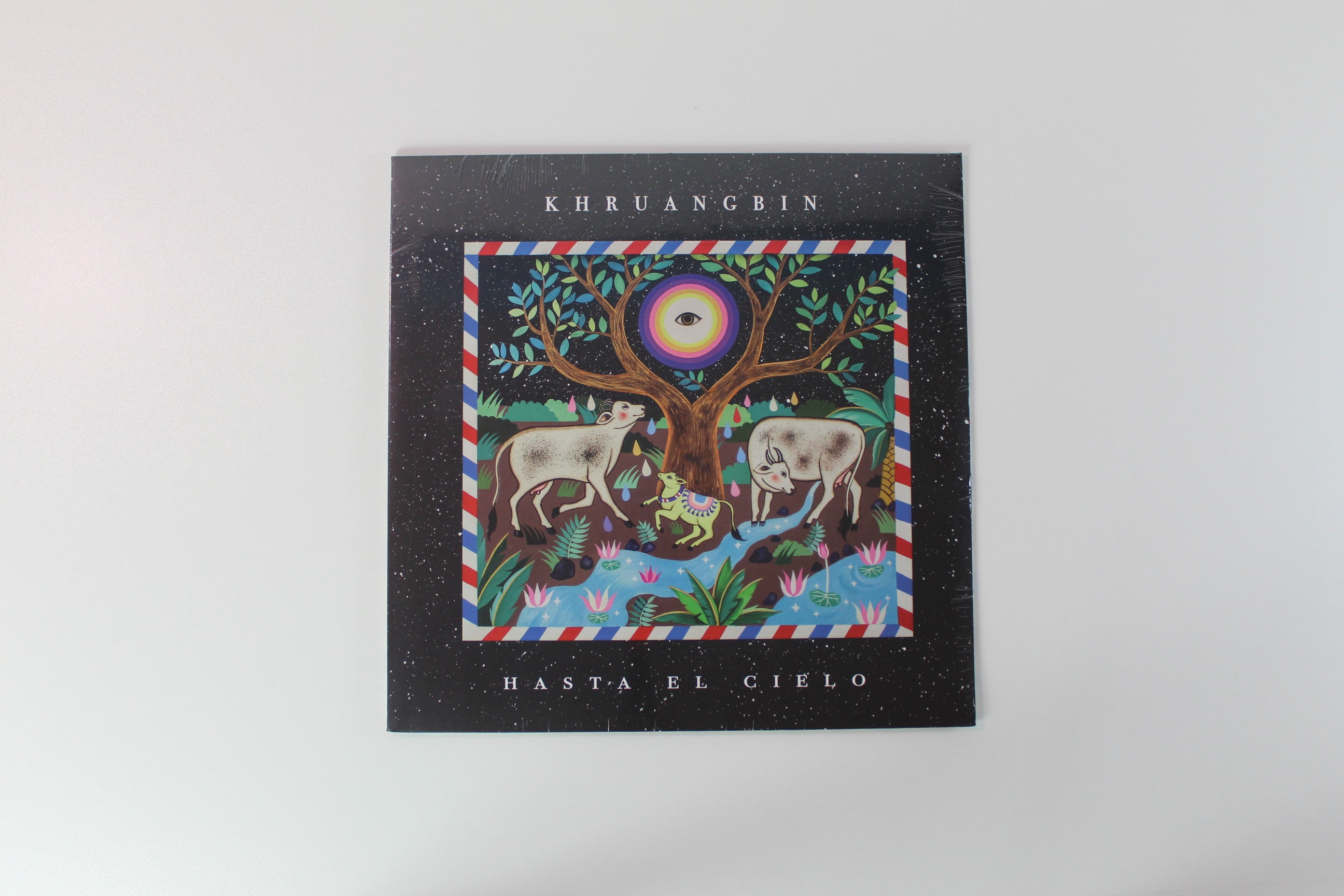 Khruangbin - Hasta El Cielo on Dead Oceans Ltd Dark Blue With 7" Sealed