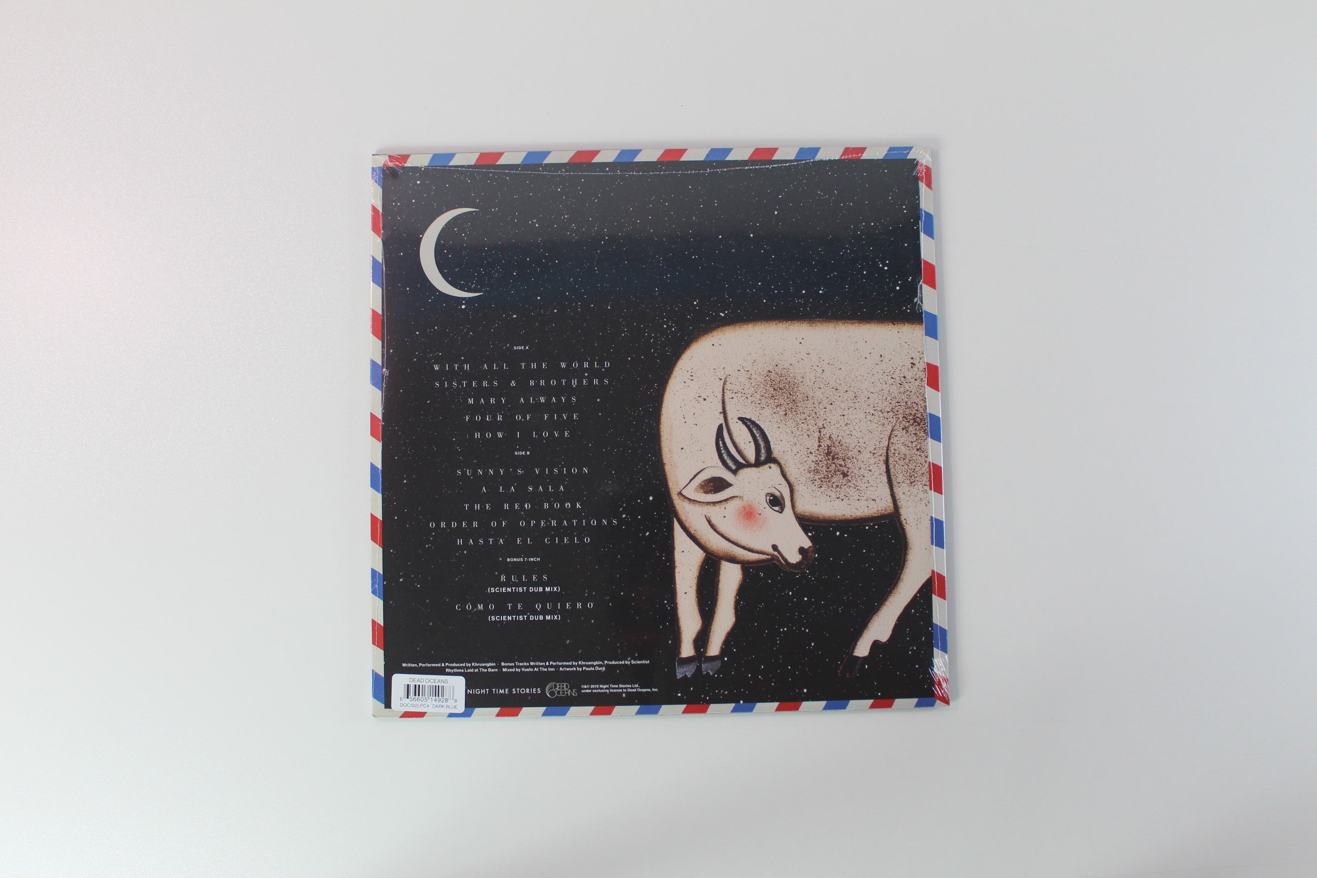 Khruangbin - Hasta El Cielo on Dead Oceans Ltd Dark Blue With 7" Sealed