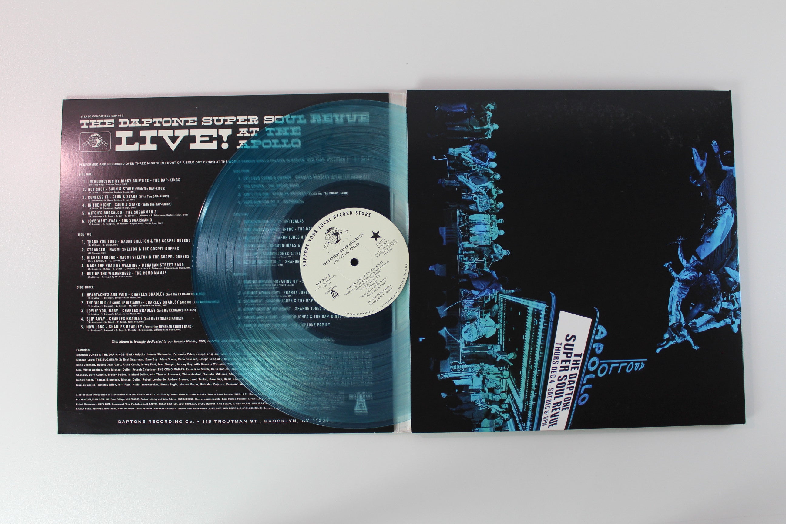 Various - The Daptone Super Soul Revue Live! At The Apollo on Daptone Ltd Teal Translucent