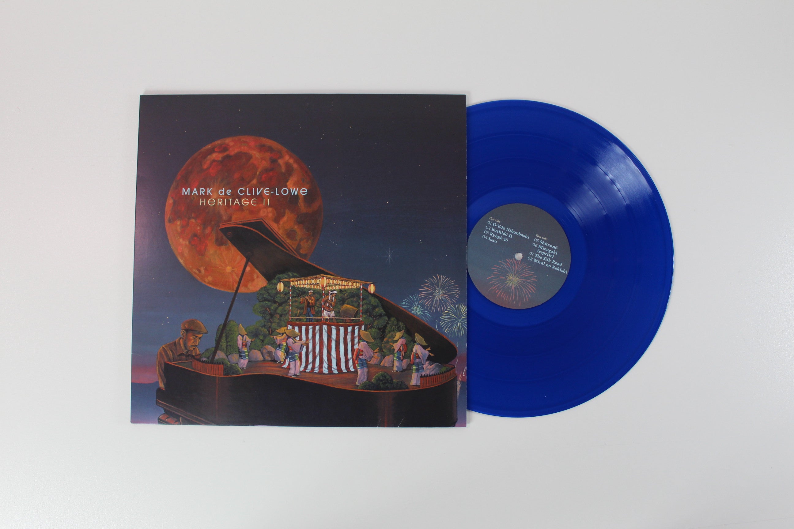 Mark De Clive-Lowe - Heritage II on Ropeadope Records - Blue Vinyl