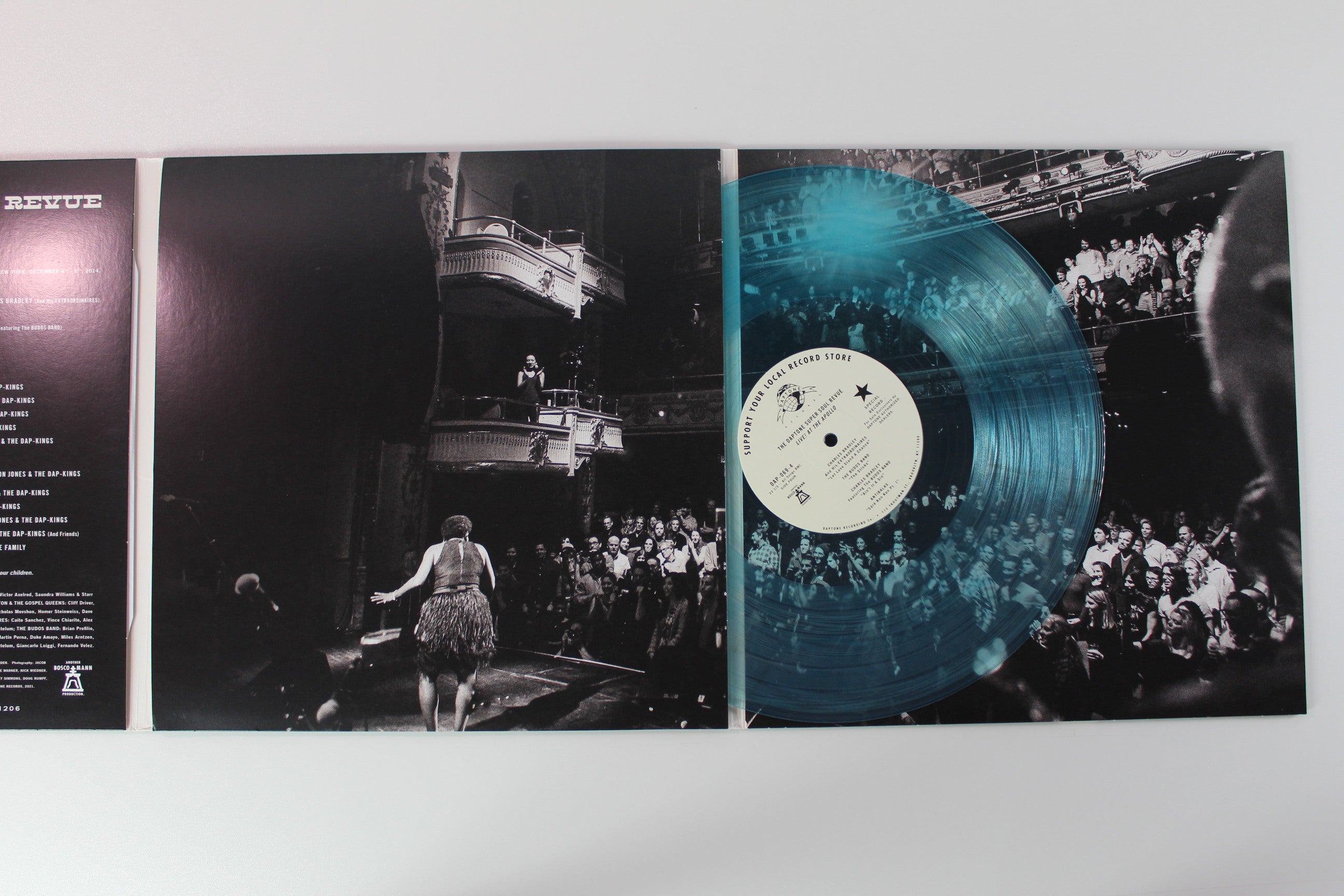 Various - The Daptone Super Soul Revue Live! At The Apollo on Daptone Ltd Teal Translucent