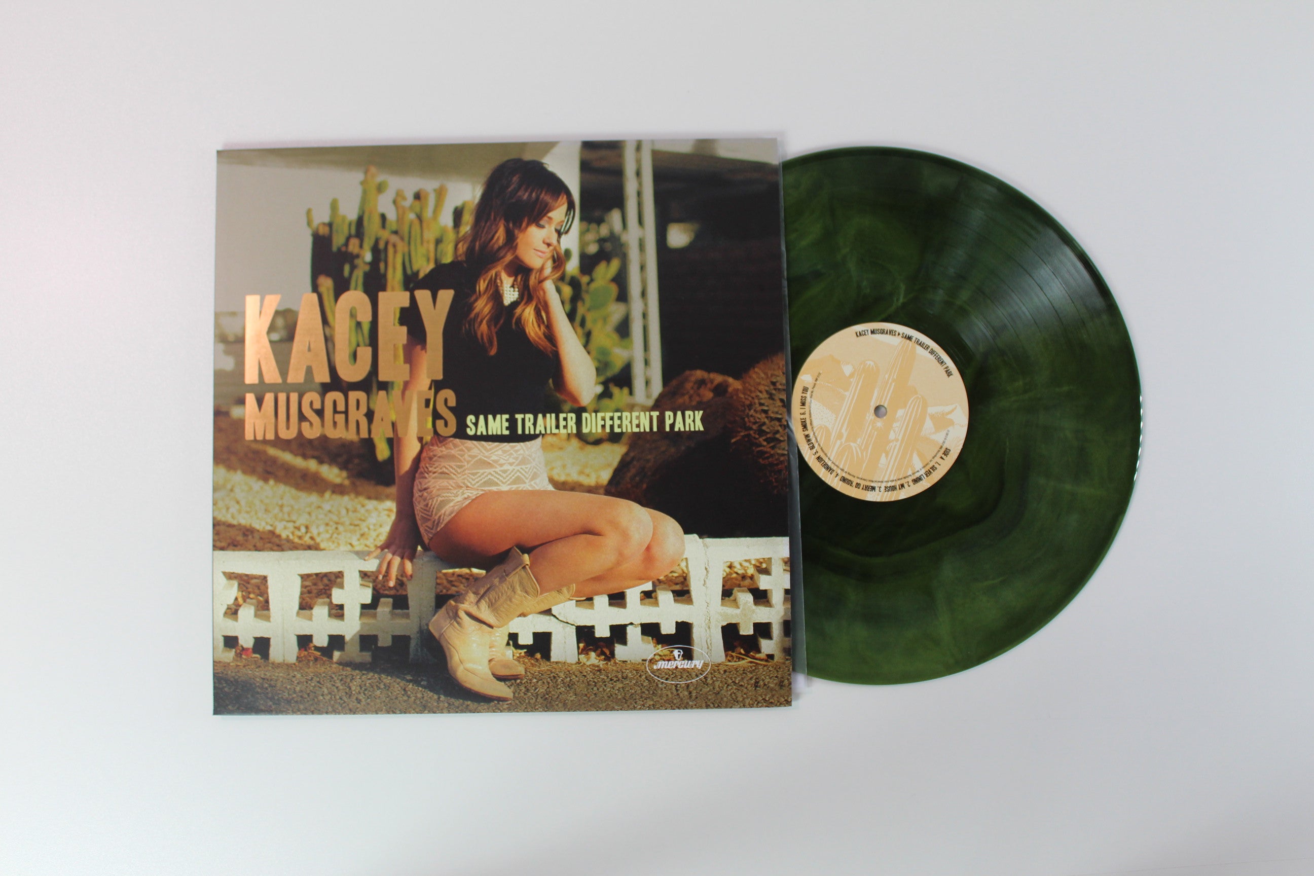 Kacey Musgraves - Same Trailer Different Park on Mercury Vinyl Me Please Cactus Green Reissue