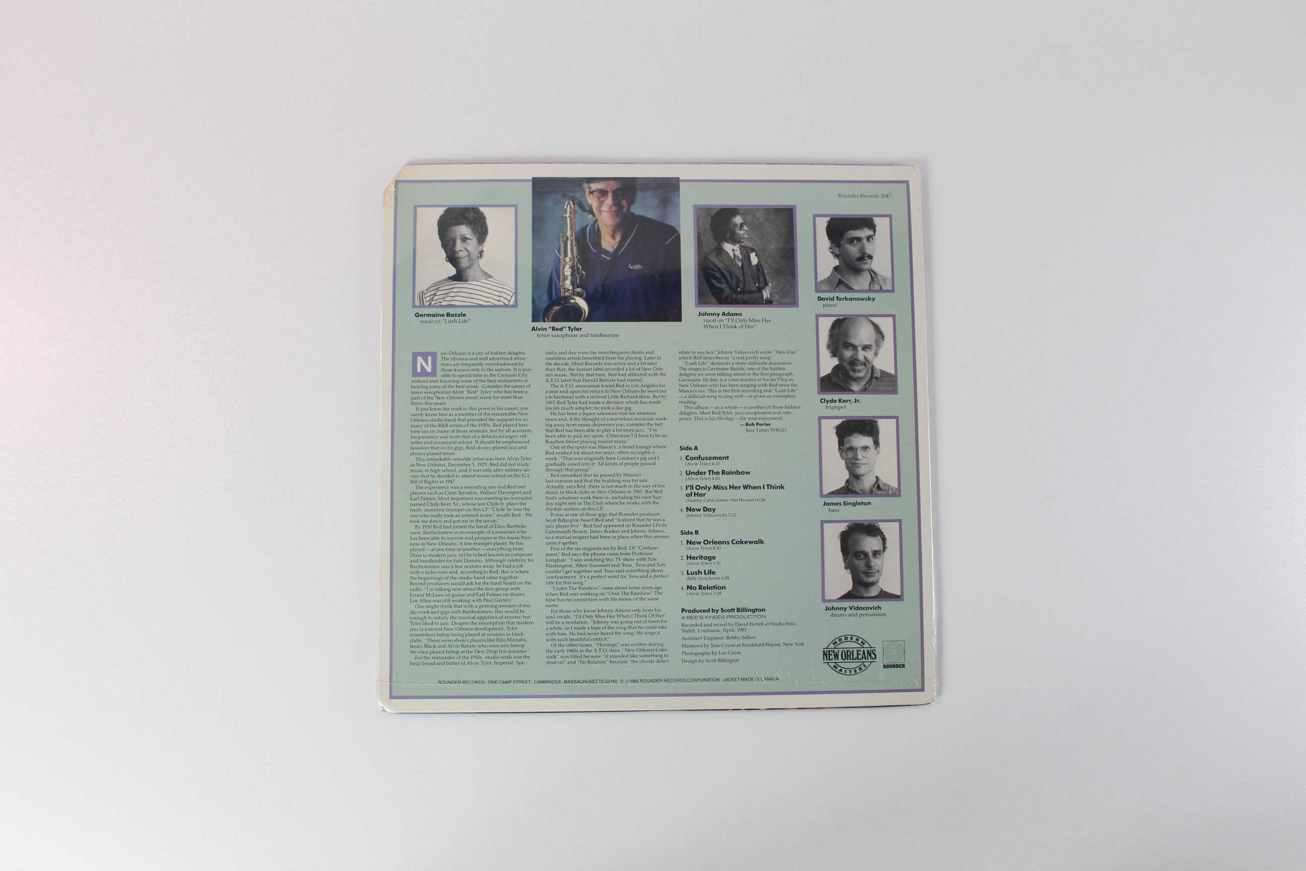 Alvin Tyler - Heritage on Rounder Sealed