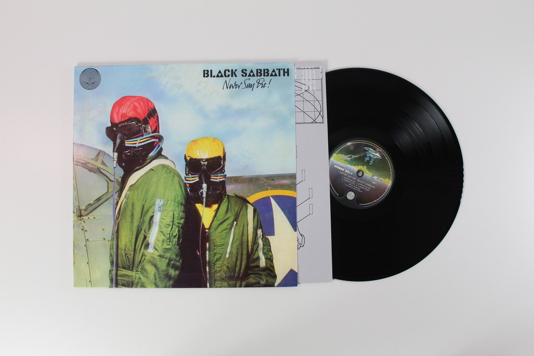 Black Sabbath - Never Say Die! on BMG / Sanctuary - Reissue