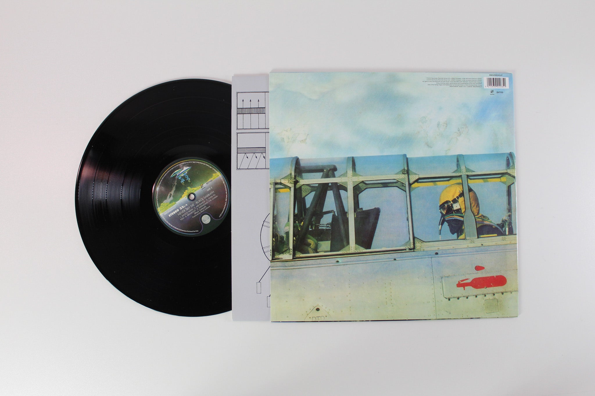 Black Sabbath - Never Say Die! on BMG / Sanctuary - Reissue