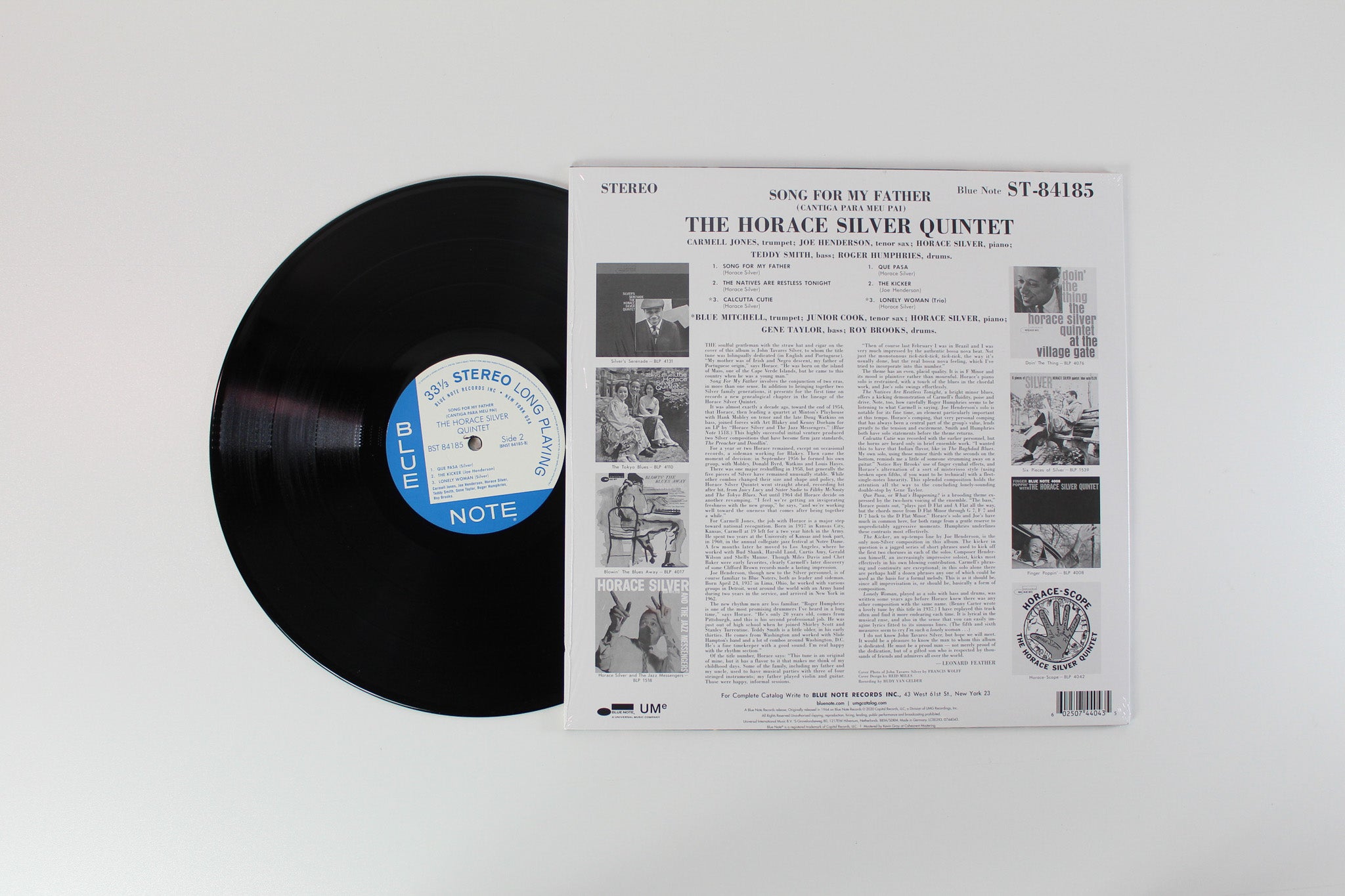 The Horace Silver Quintet - Song For My Father (Cantiga Para Meu Pai) on Blue Note - Blue Note Classic Vinyl Series