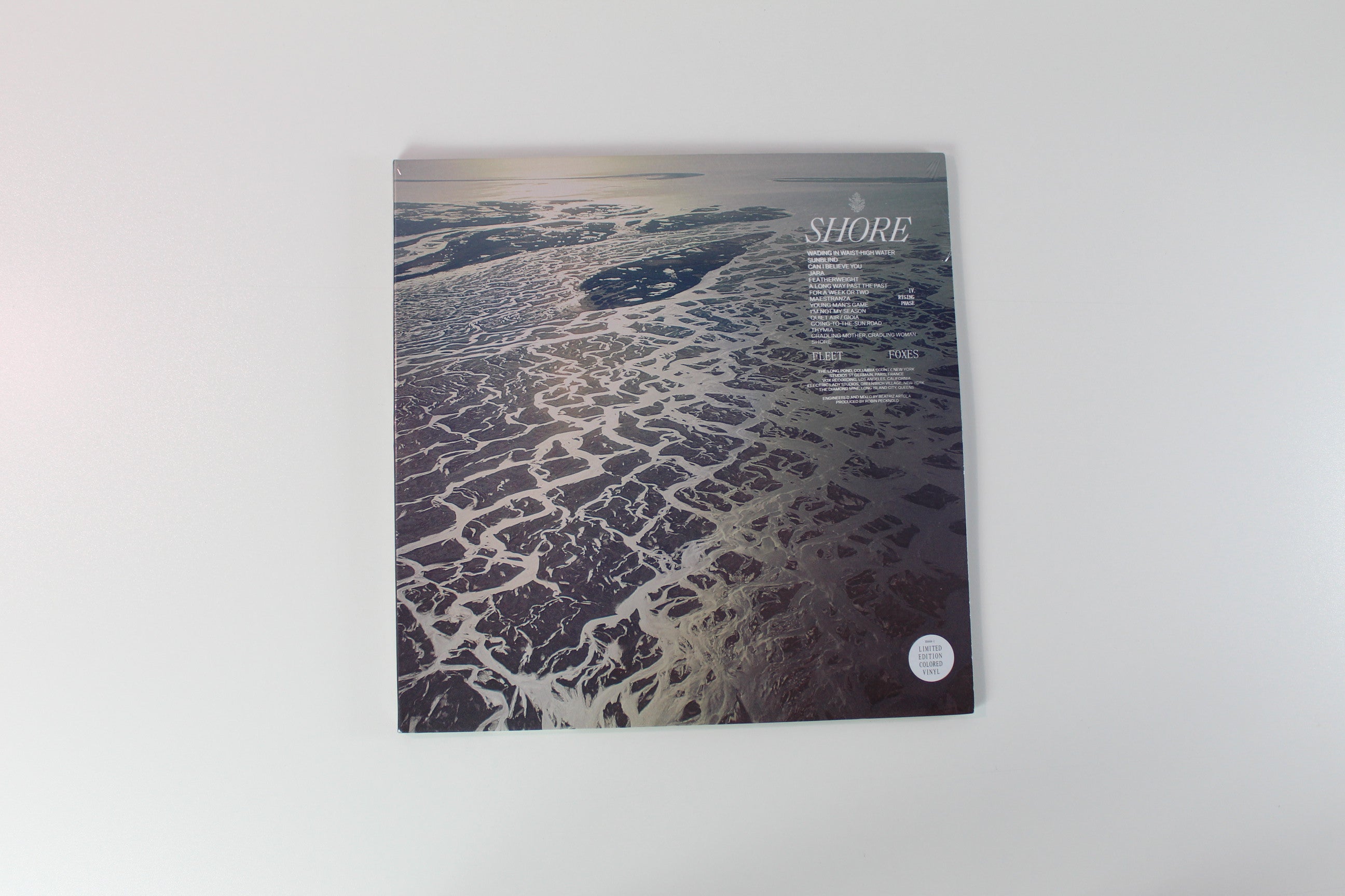Fleet Foxes - Shore on Anti Blue Ocean Swirl Vinyl Sealed