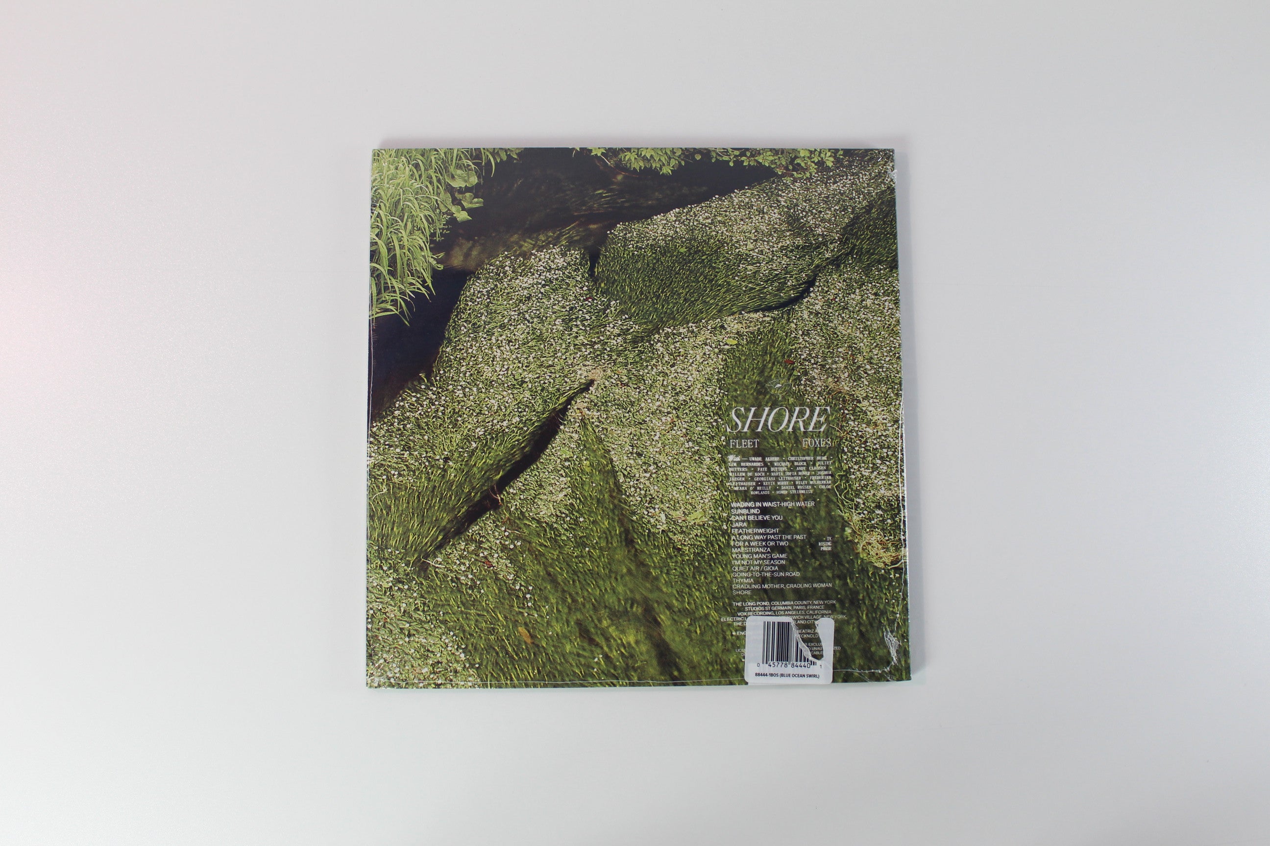 Fleet Foxes - Shore on Anti Blue Ocean Swirl Vinyl Sealed