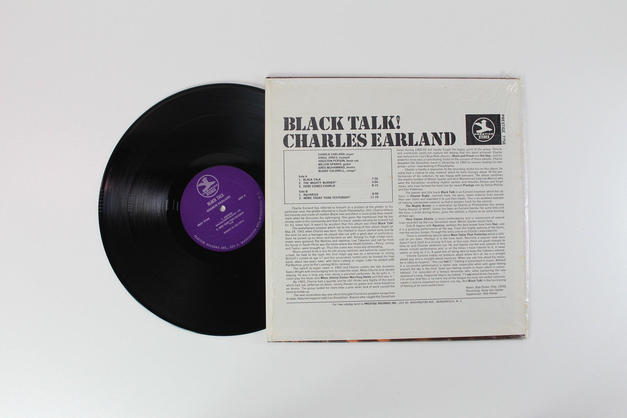 Charles Earland - Black Talk! on Prestige