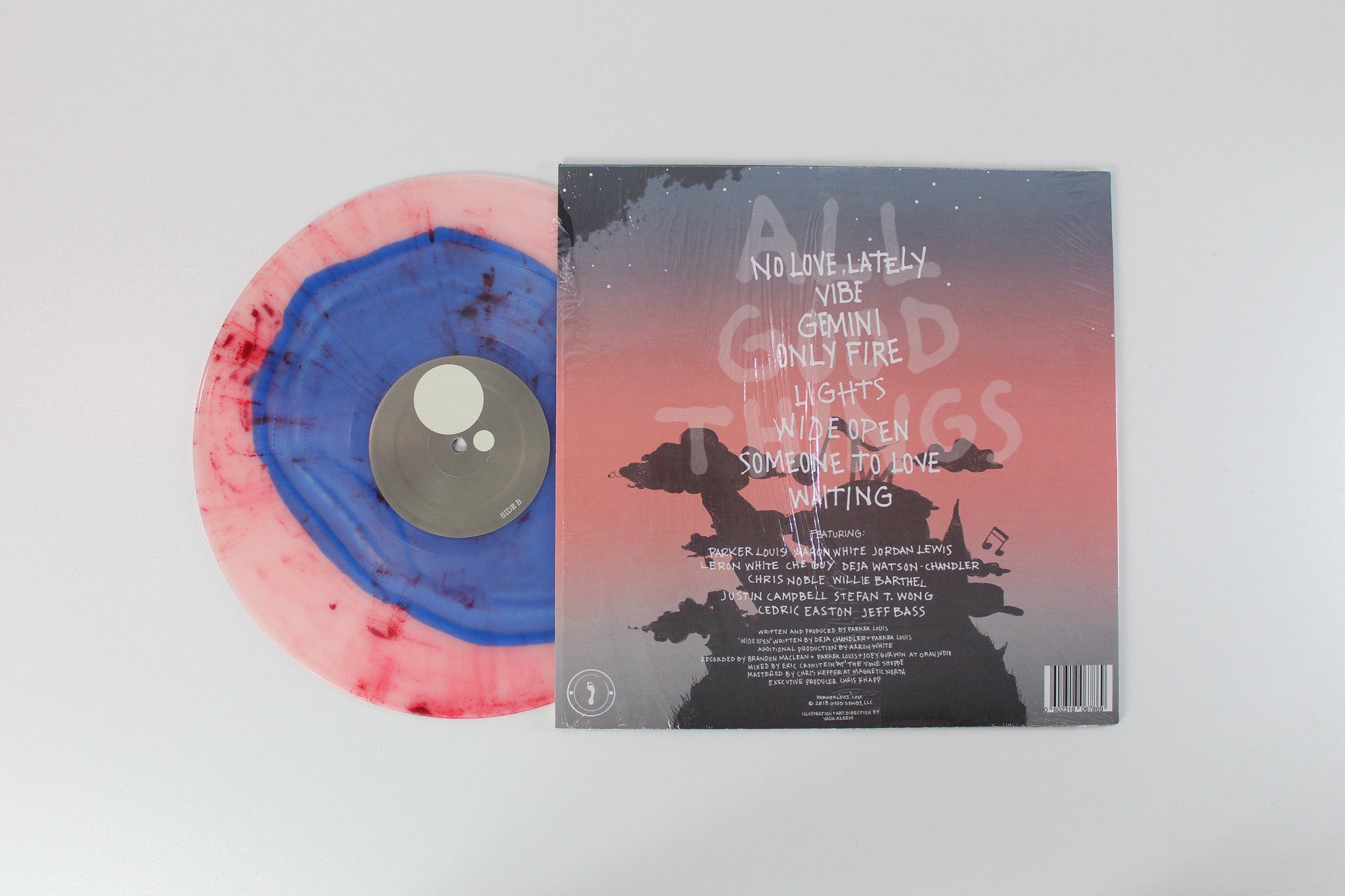 Parker Louis - All Good Things on Soul Step Records - Bloodshot Eyeball Colored Vinyl