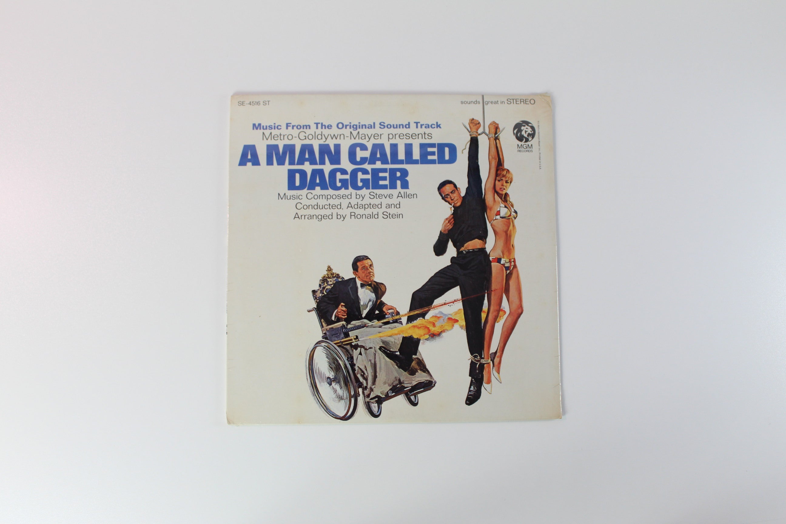 Steve Allen - A Man Called Dagger (Music From The Original Soundtrack) on MGM Sealed