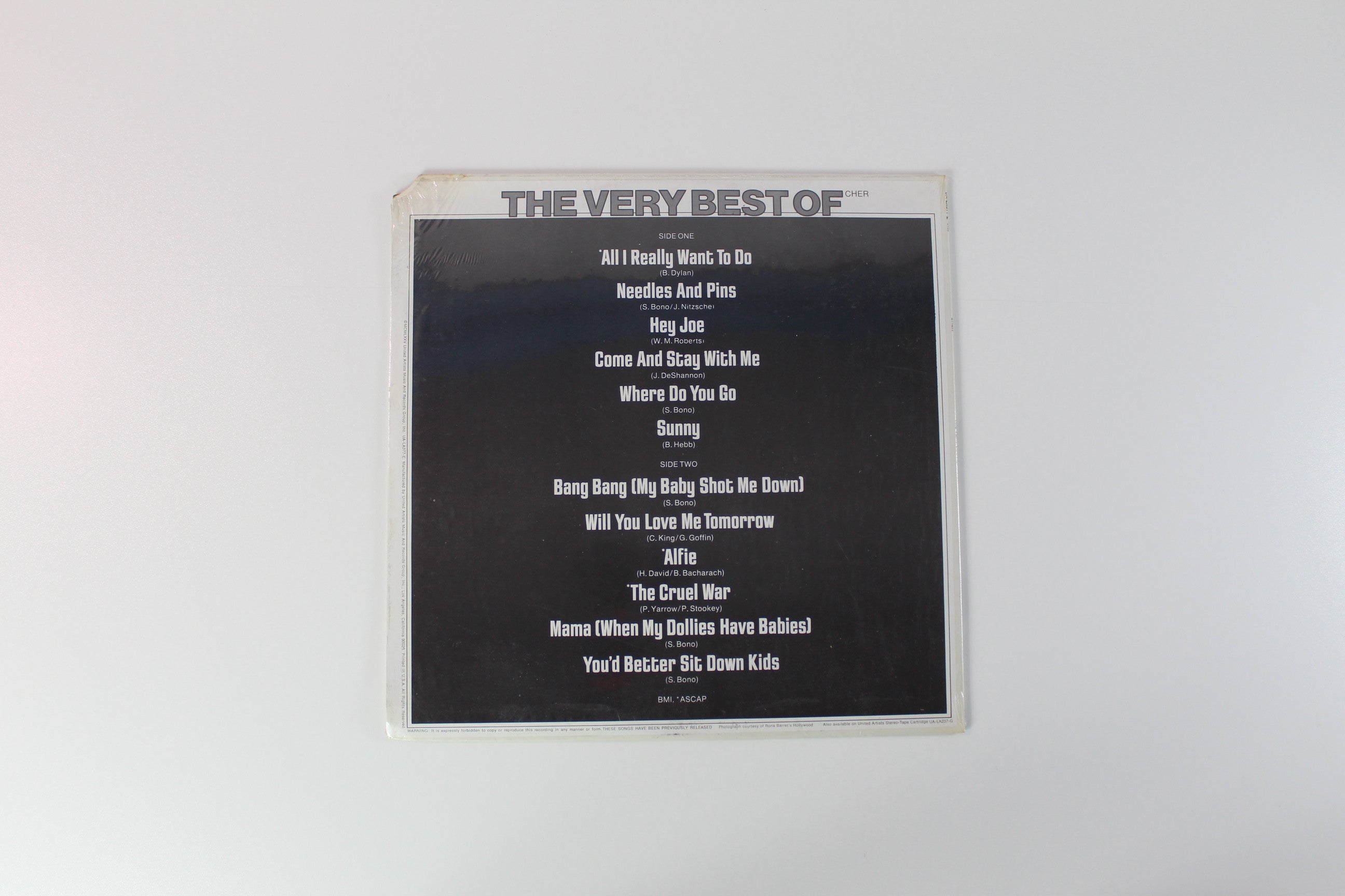 Cher - The Very Best Of Cher on UA Reissue Sealed