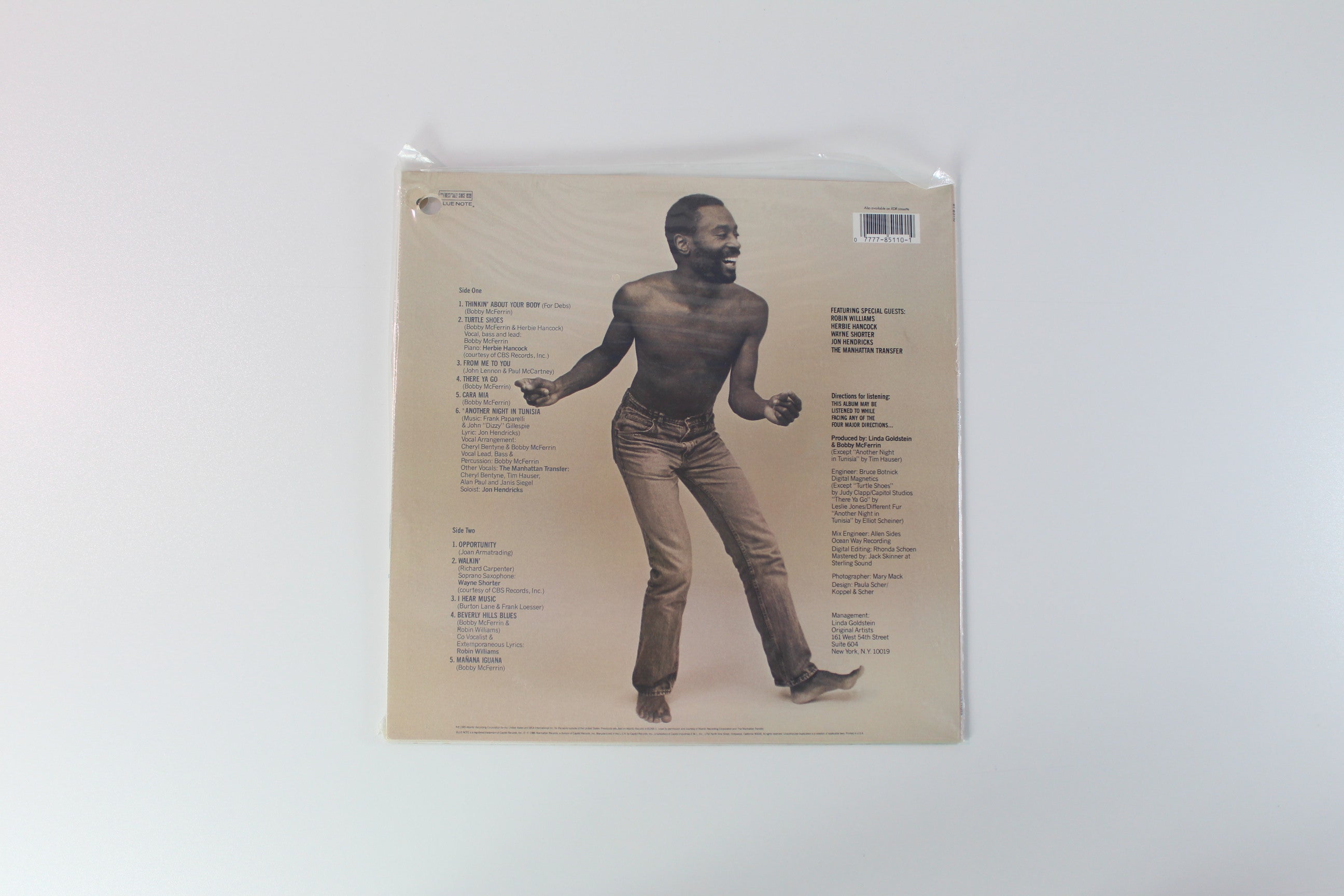 Bobby McFerrin - Spontaneous Inventions on Blue Note Sealed