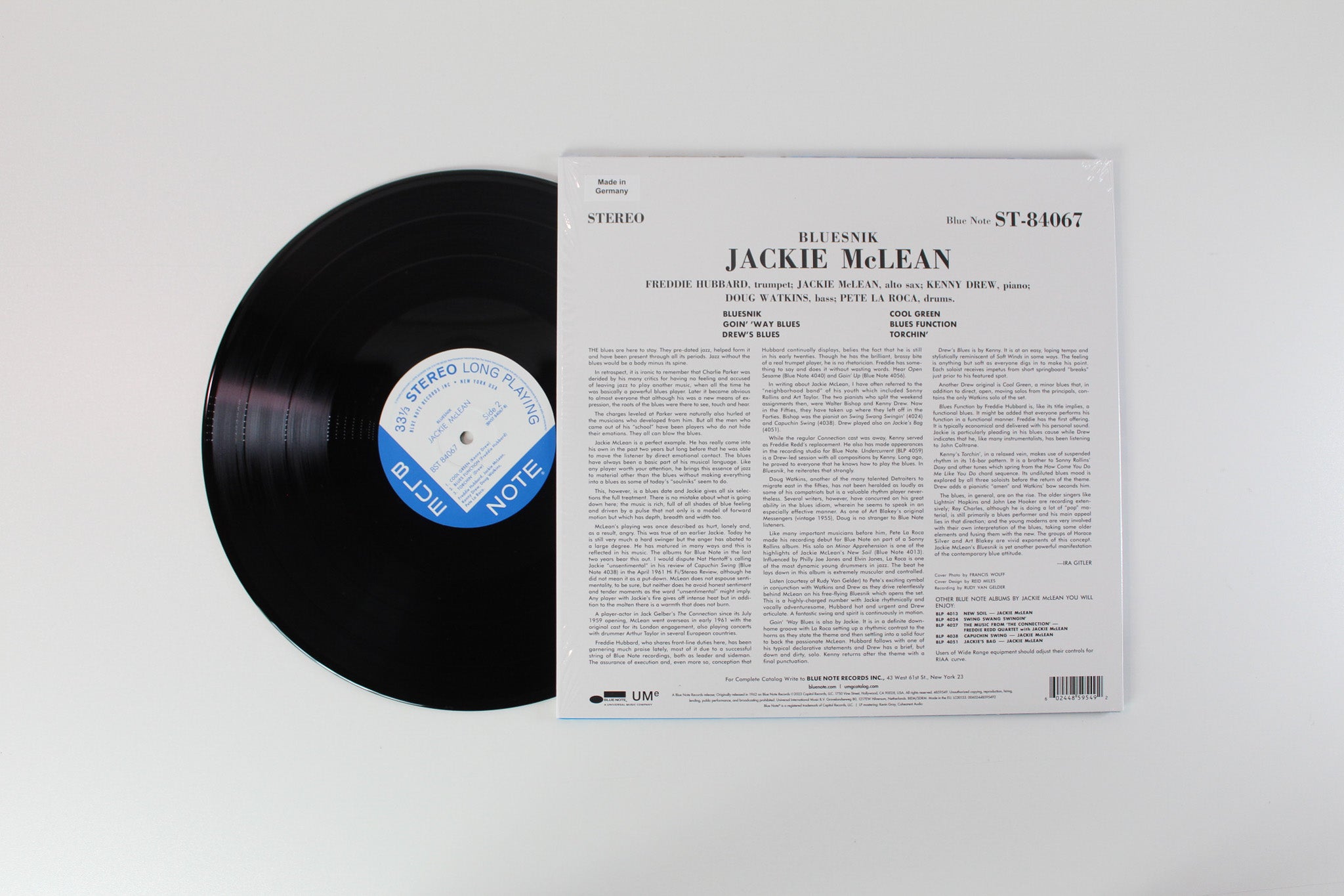 Jackie McLean - Bluesnik on Blue Note - Blue Note Classic Vinyl Series