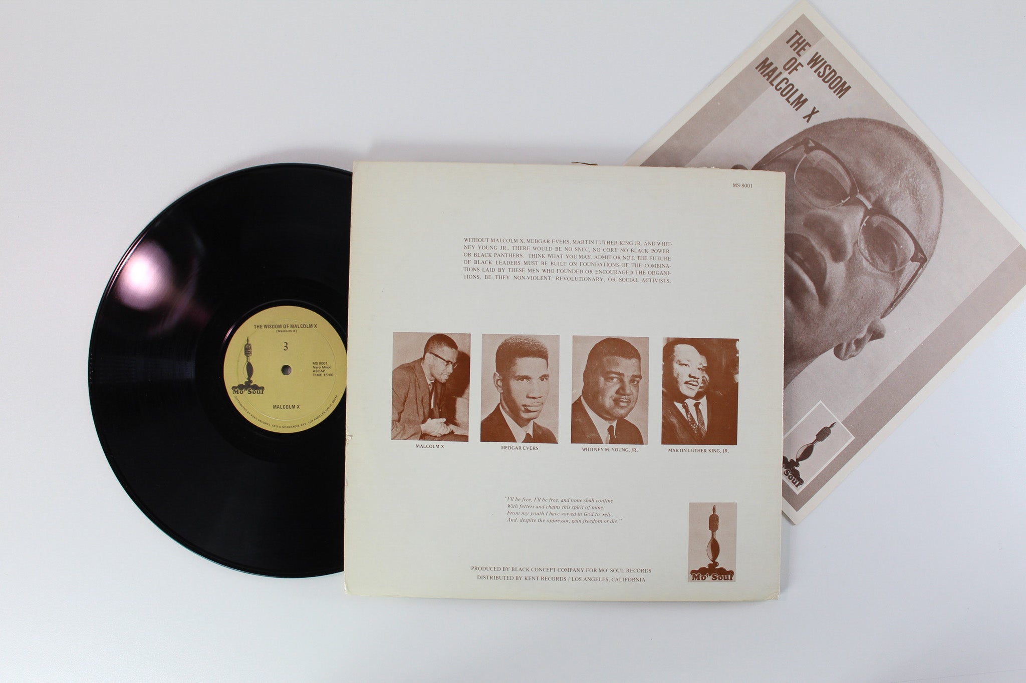 Malcolm X - The Wisdom Of Malcolm X on Mo' Soul Records