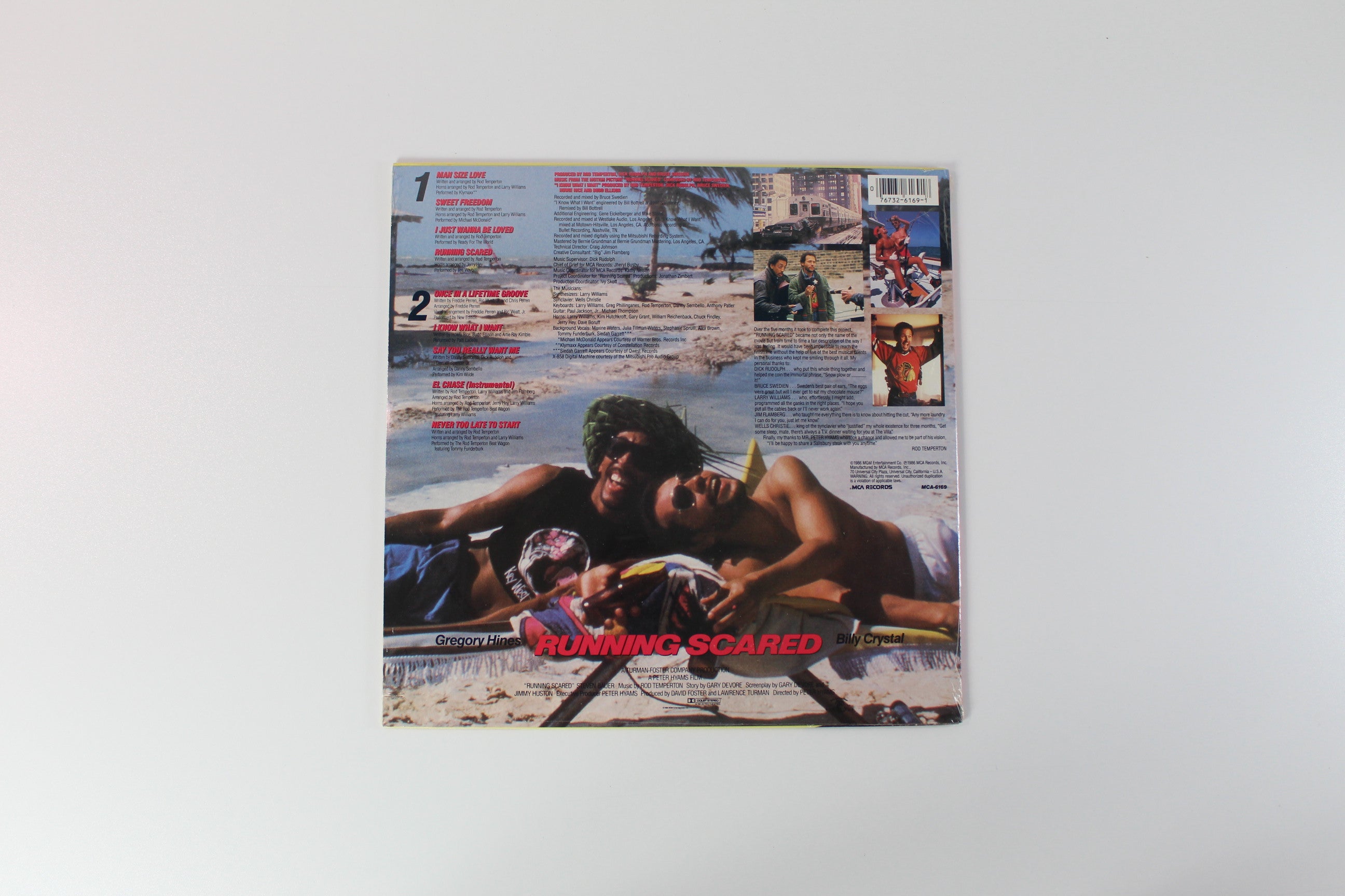 Various - Running Scared (Music From the Soundtrack) on MCA Sealed