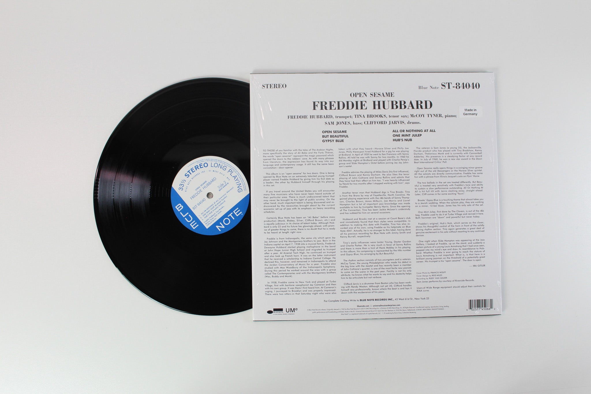 Freddie Hubbard - Open Sesame on Blue Note - Blue Note 80 Vinyl Reissue Series