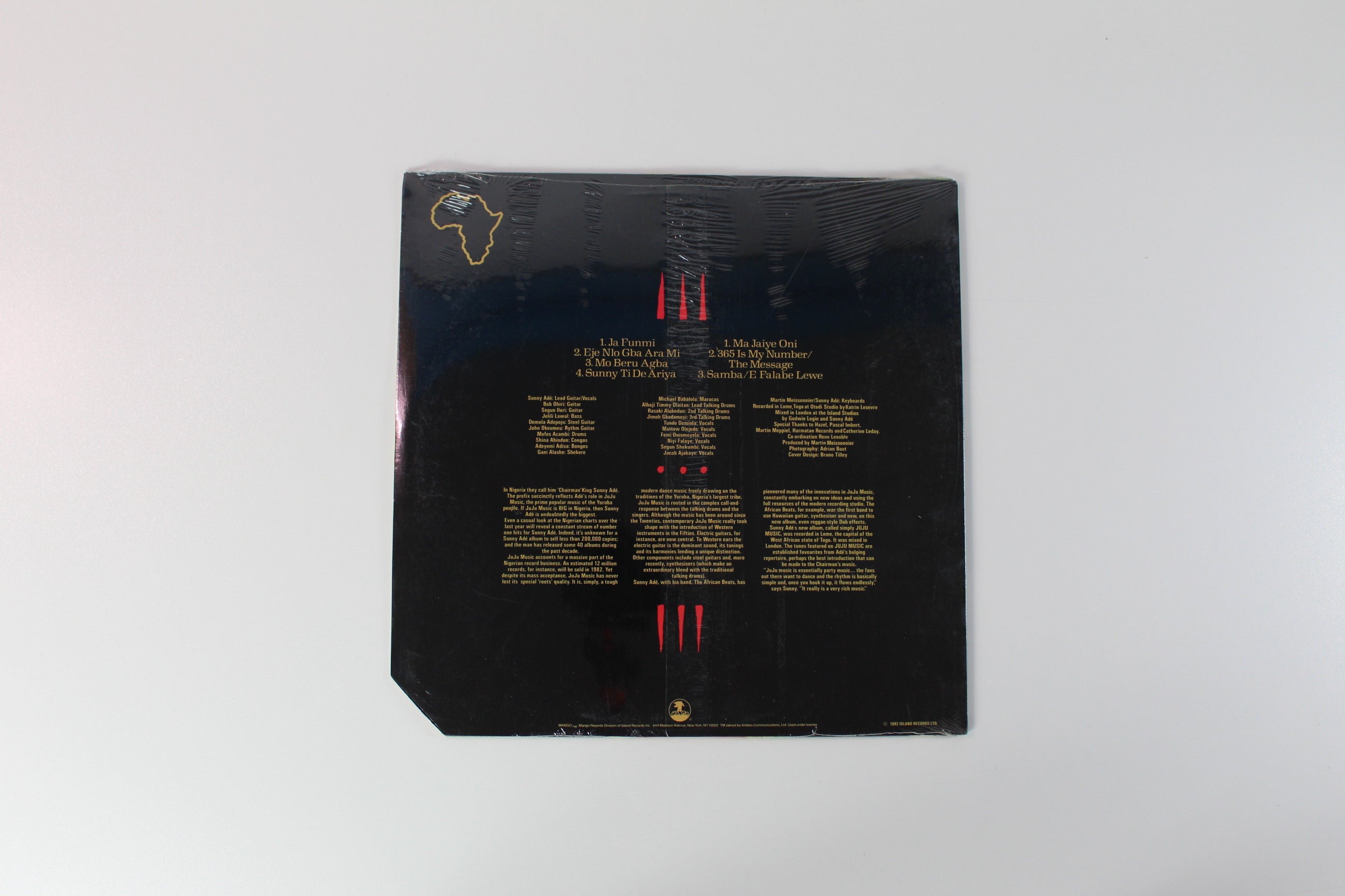 King Sunny Ade & His African Beats - Juju Music on Mango Sealed