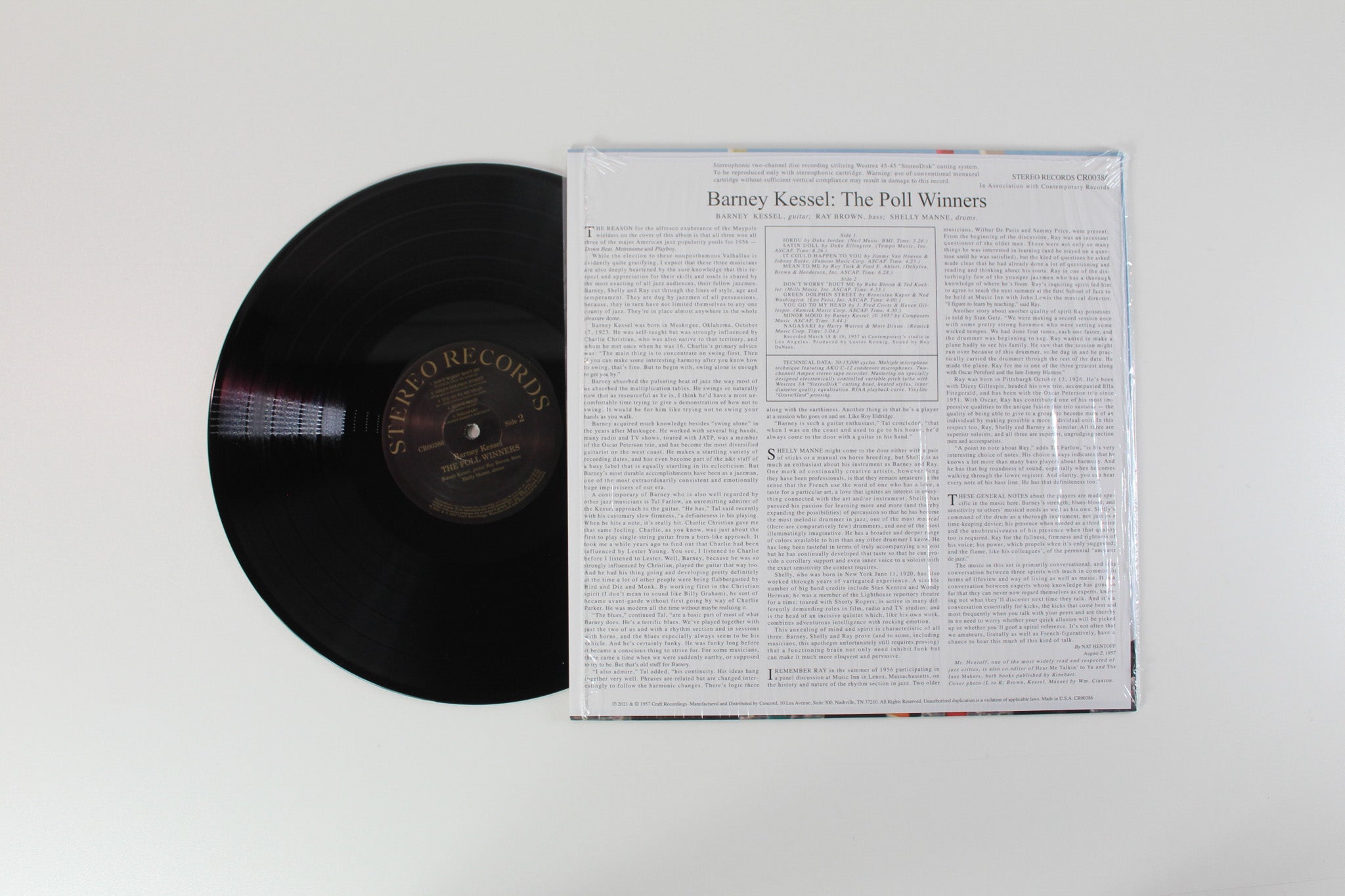The Poll Winners - The Poll Winners on Stereo Records / Craft Recordings - Contemporary Records Acoustic Sounds Series