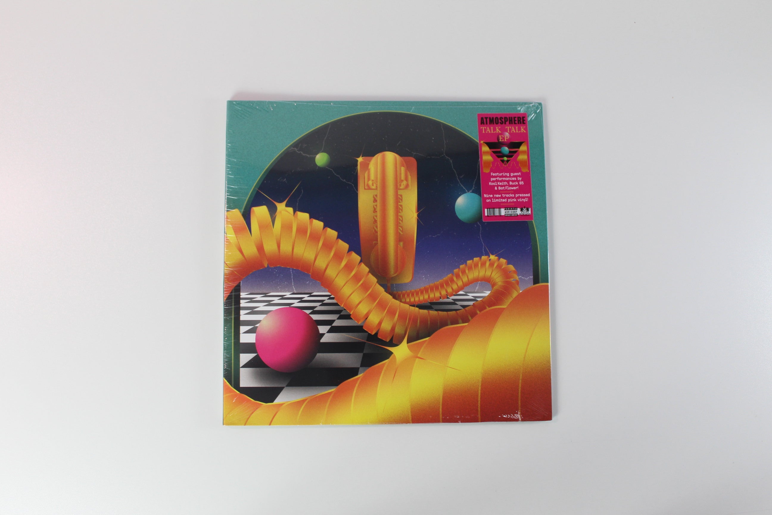 Atmosphere - Talk Talk EP on Rhymesayers Ltd Edition Pink Sealed