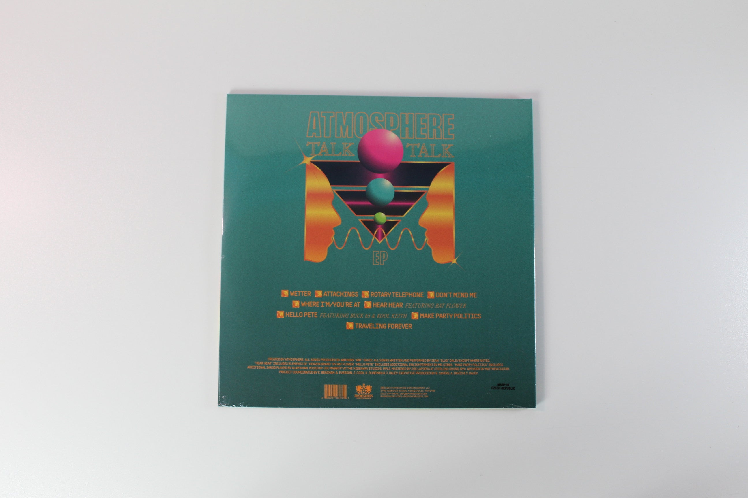 Atmosphere - Talk Talk EP on Rhymesayers Ltd Edition Pink Sealed