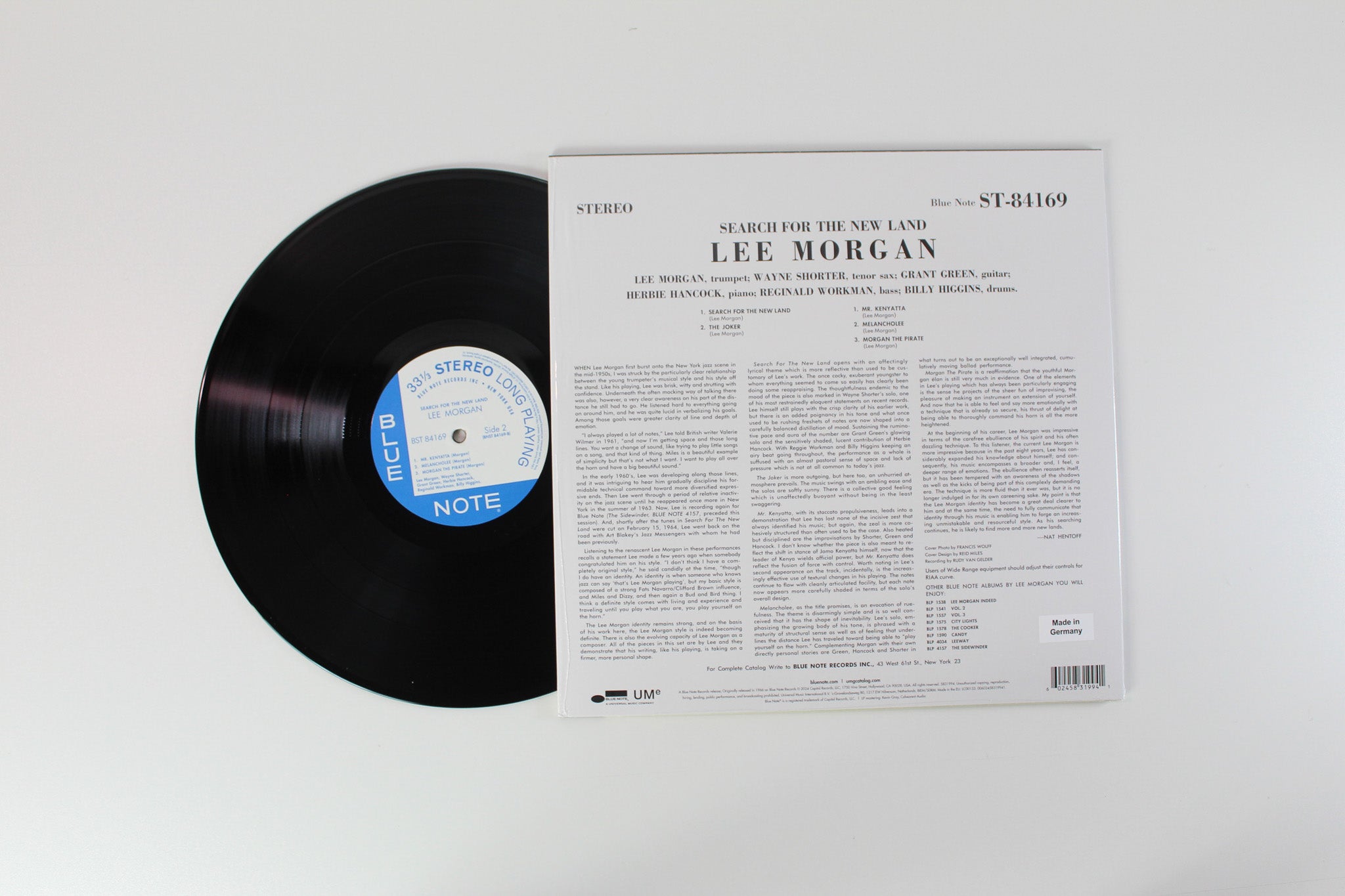 Lee Morgan - Search For The New Land on Blue Note - Blue Note Classic Vinyl Series