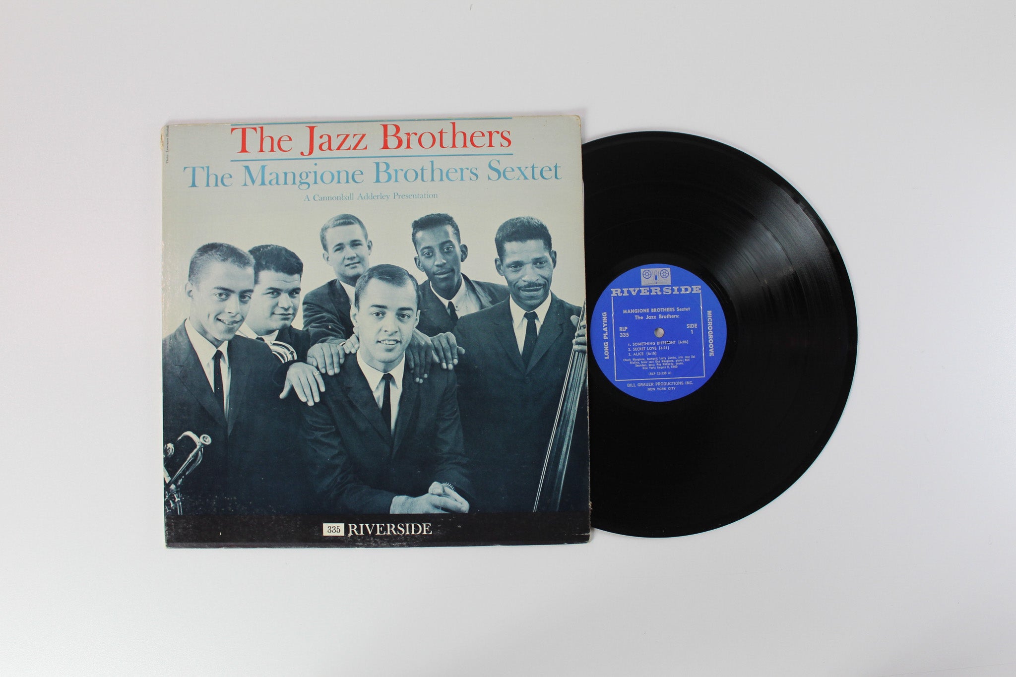 The Mangione Brothers Sextet - The Jazz Brothers on Riverside Records - Mono