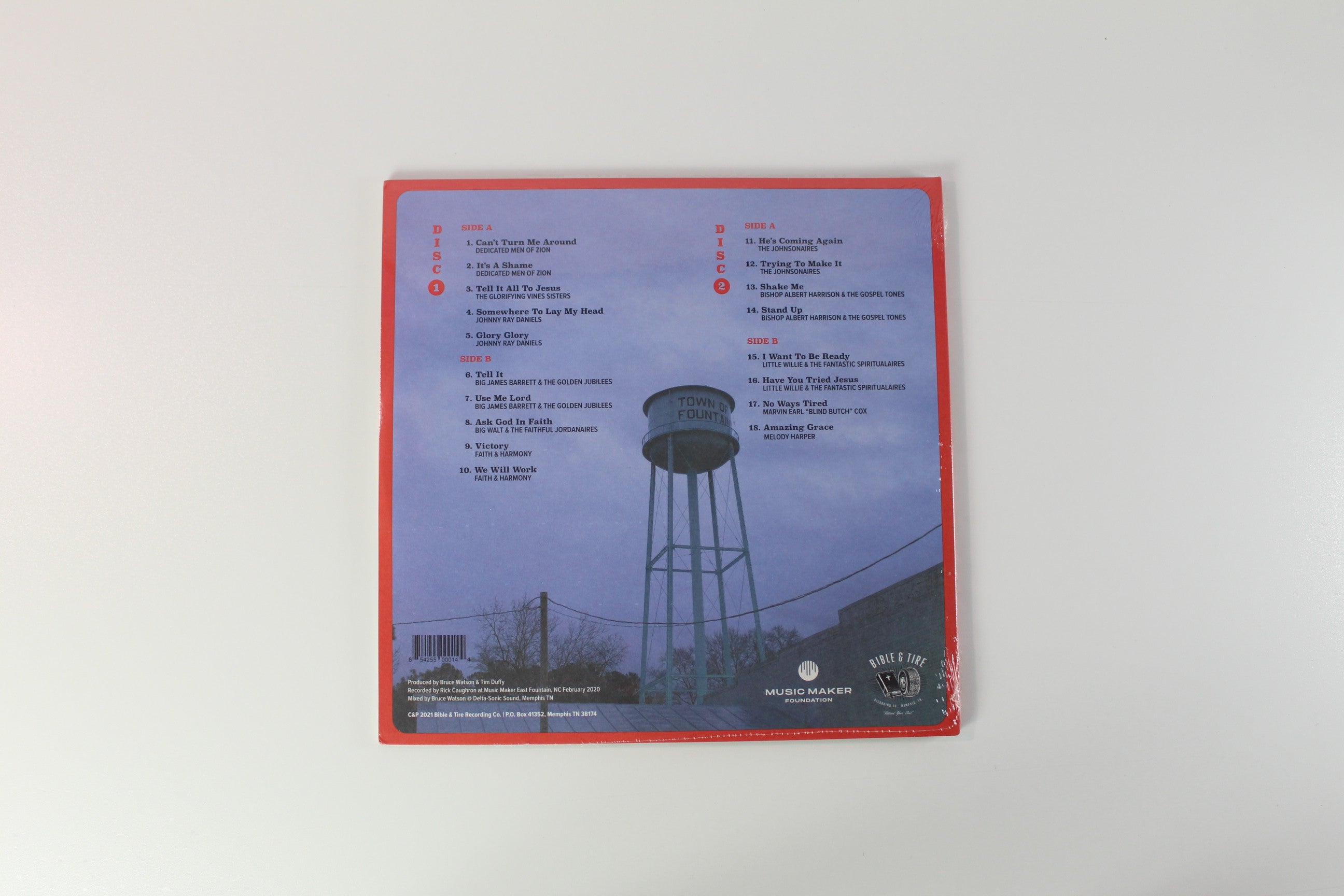 Various - Sacred Soul Of North Carolina on Bible & Tire Sealed