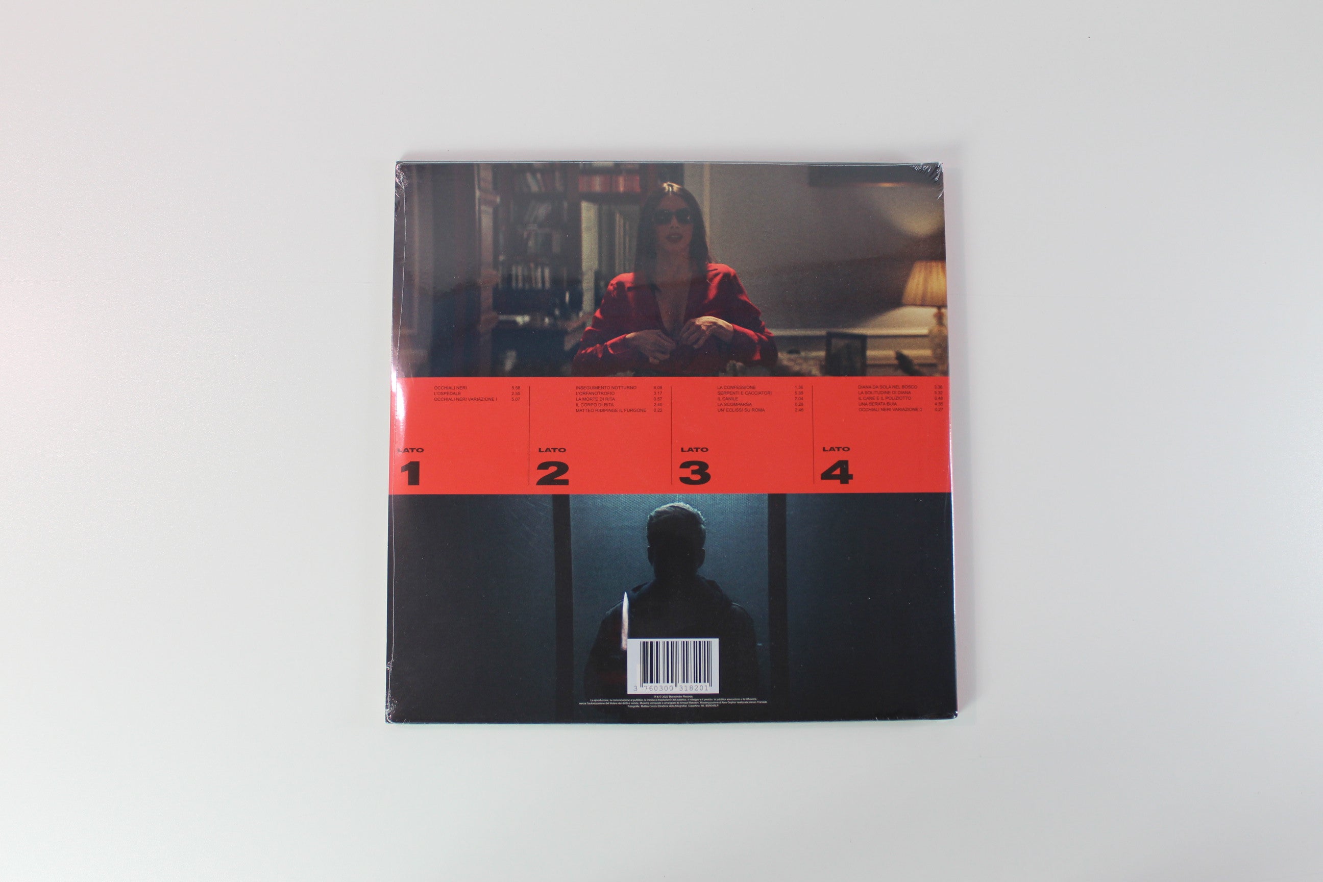 Arnaud Rebotini - Occhiali Neri on Blackstrobe Colored Vinyl Sealed