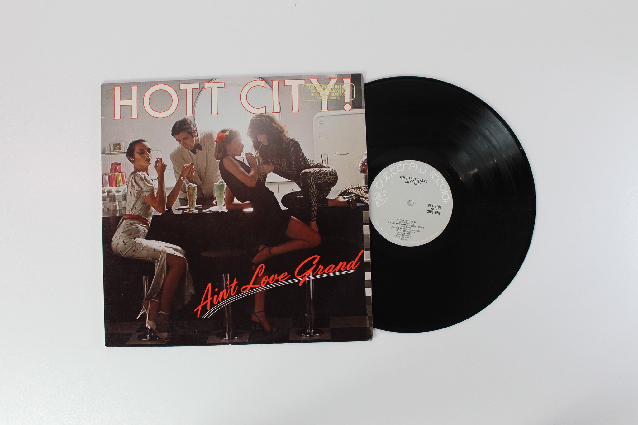 Hott City - Ain't Love Grand on Butterfly Records
