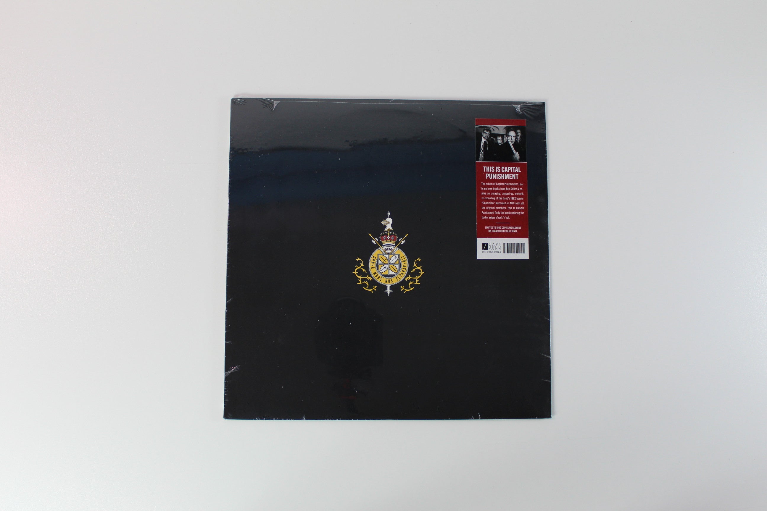 Capital Punishment - This Is Capital Punishment on Captured Tracks Ltd Transparent Blue Sealed