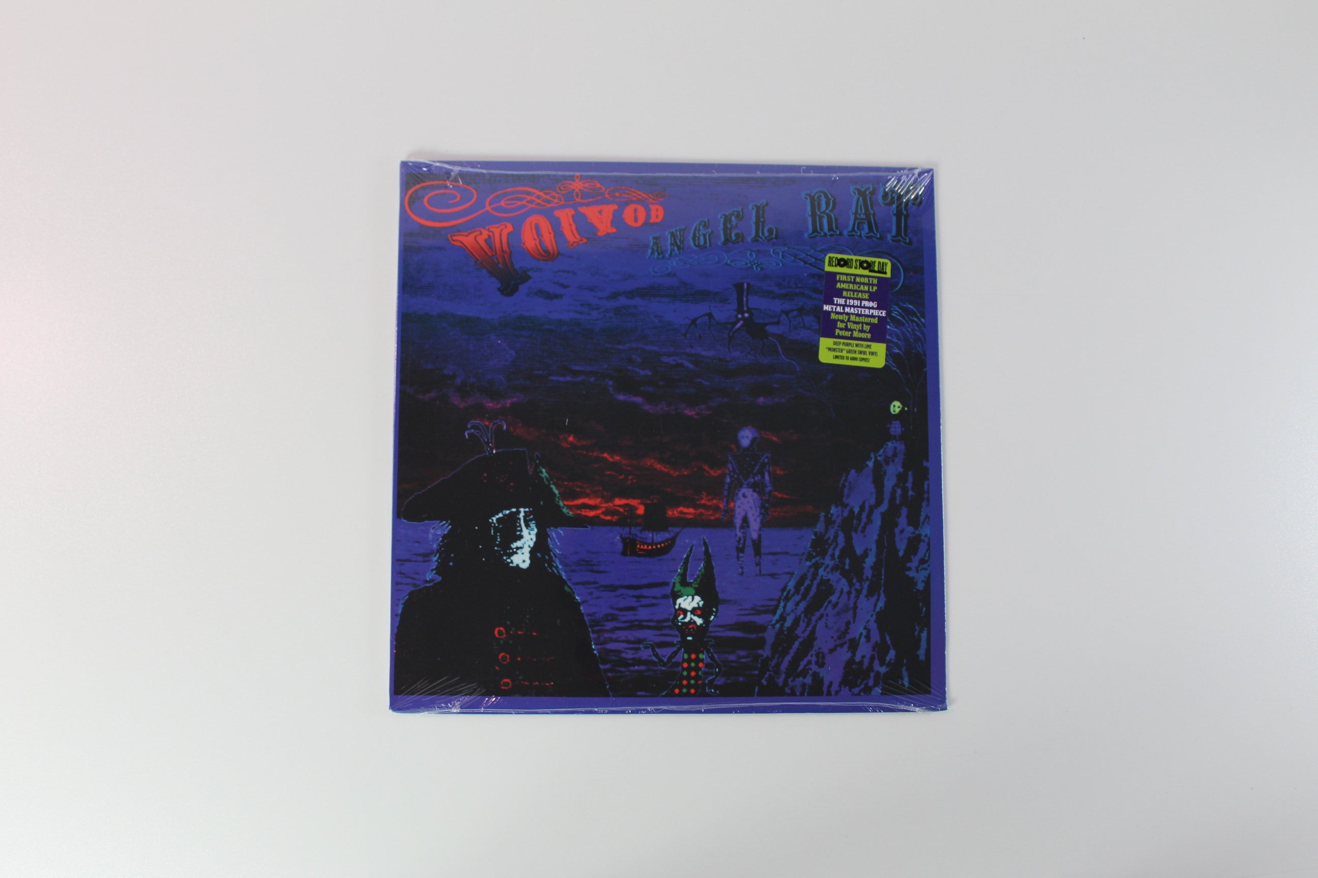 Voïvod - Angel Rat on Real Gone Music RSD 2022 Ltd Purple with Lime Green Swirl Reissue Sealed