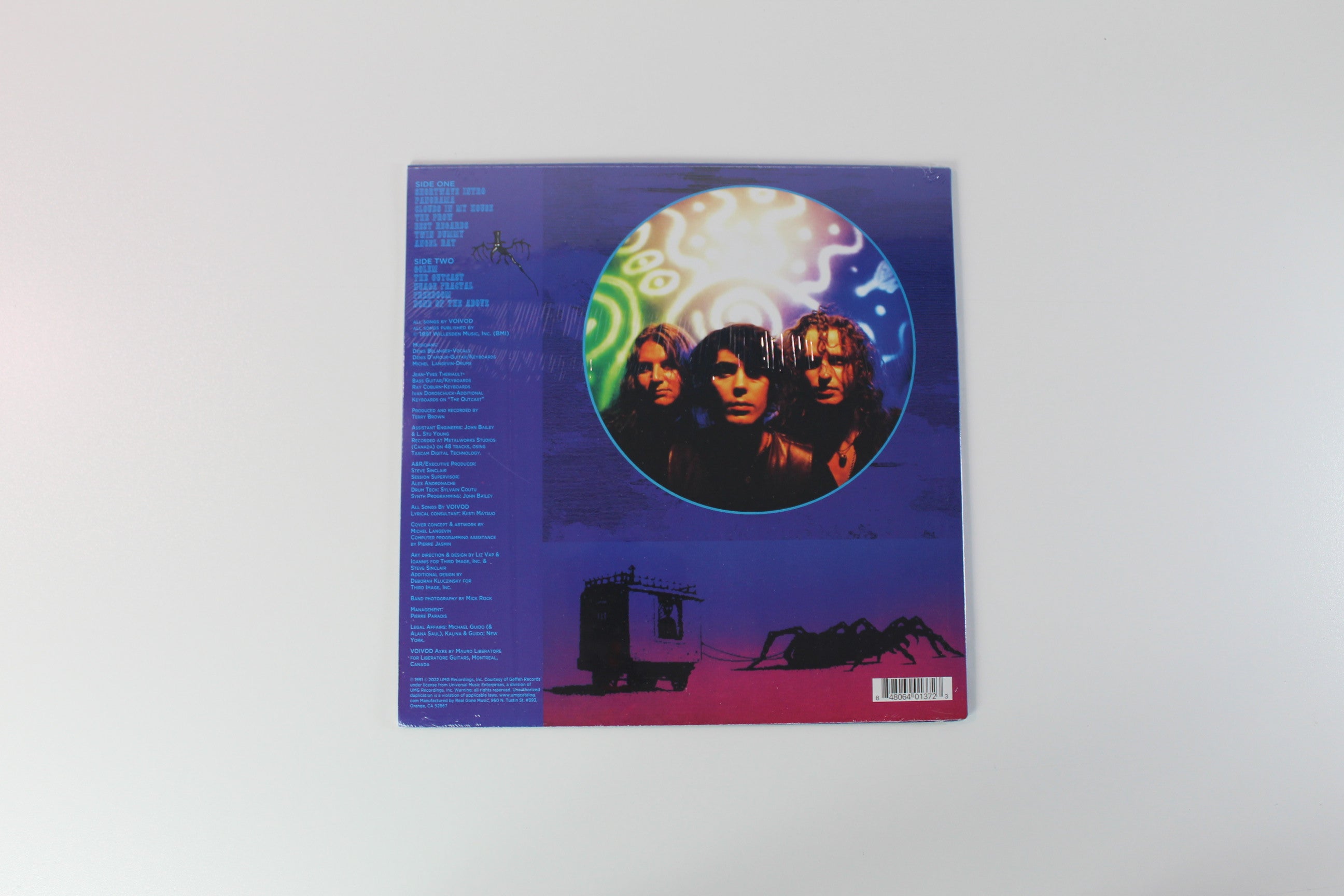 Voïvod - Angel Rat on Real Gone Music RSD 2022 Ltd Purple with Lime Green Swirl Reissue Sealed