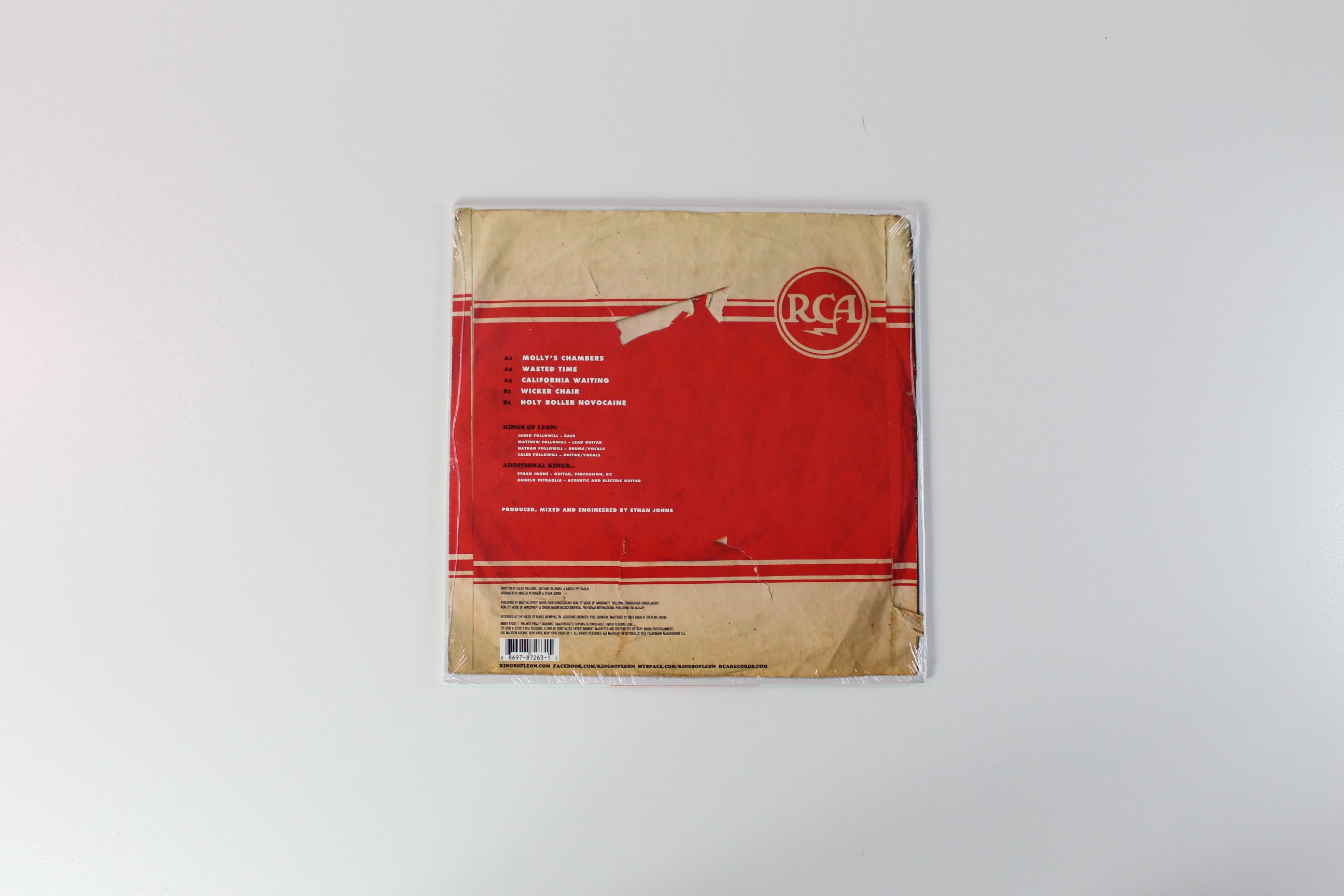 Kings Of Leon - Holy Roller Novocaine on RCA RSD 2011 Red Translucent Vinyl 10" Reissue Sealed