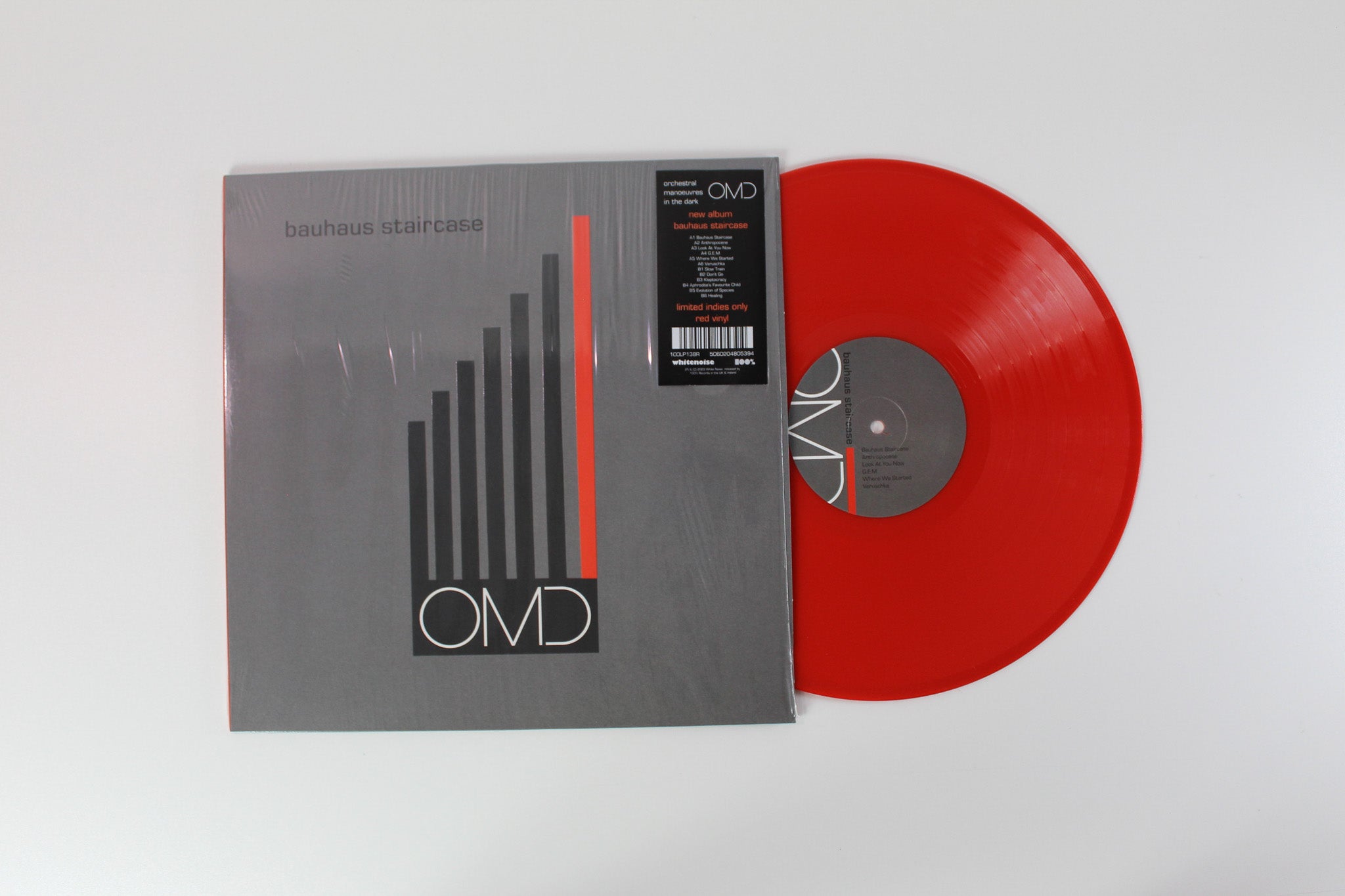 Orchestral Manoeuvres In The Dark - Bauhaus Staircase on 100% Records - Red Vinyl