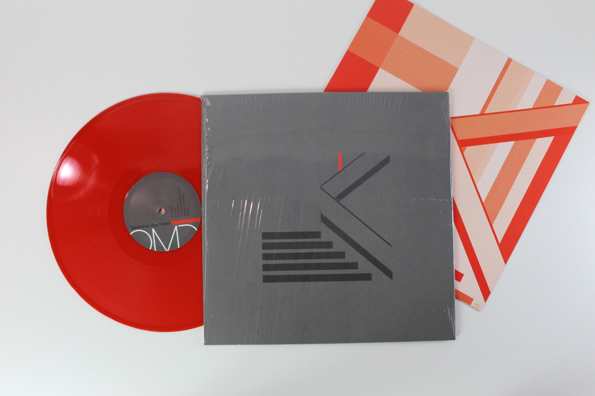 Orchestral Manoeuvres In The Dark - Bauhaus Staircase on 100% Records - Red Vinyl