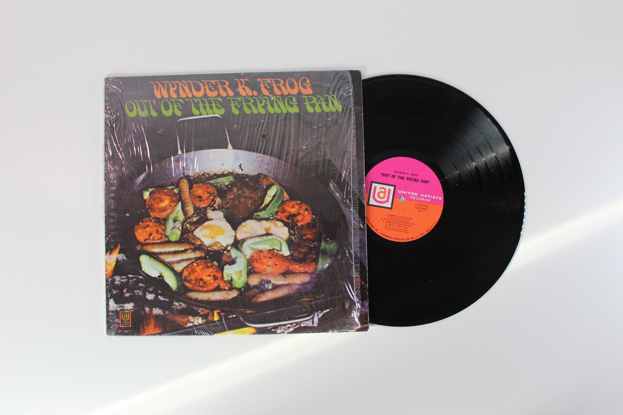Wynder K. Frog - Out Of The Frying Pan on United Artists Records