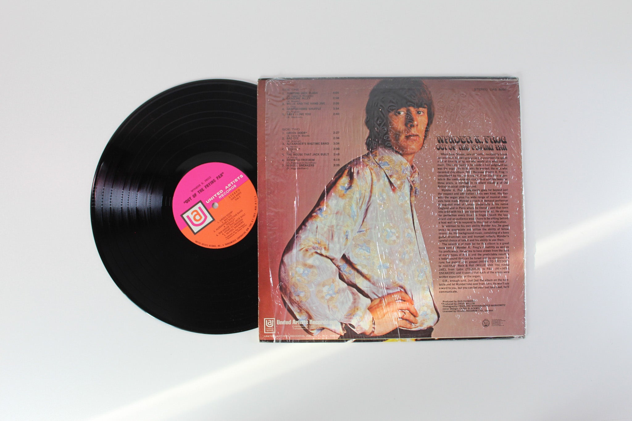 Wynder K. Frog - Out Of The Frying Pan on United Artists Records
