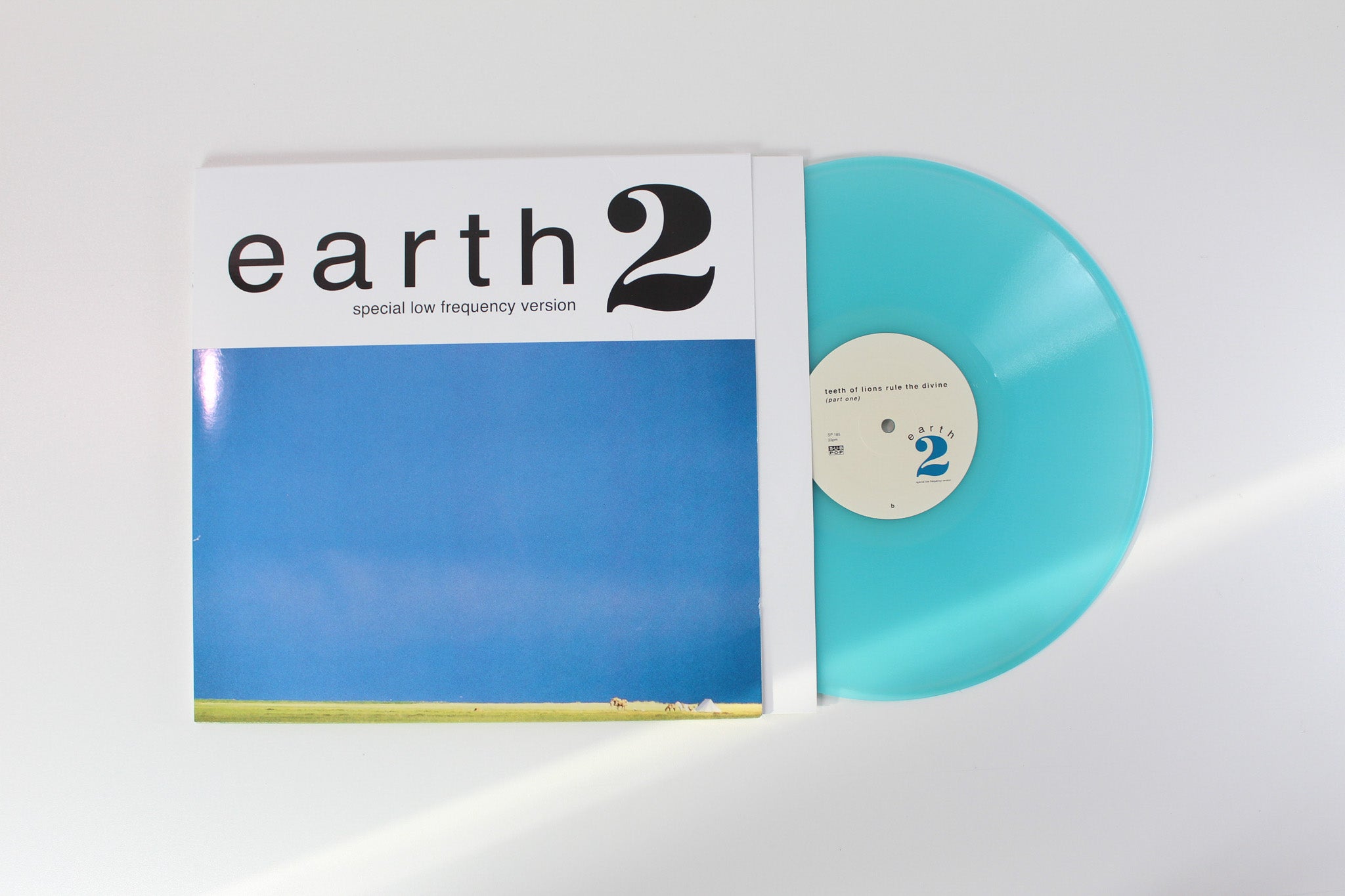Earth - Earth 2 - Special Low Frequency Version on Sub Pop - Glacial Blue Vinyl