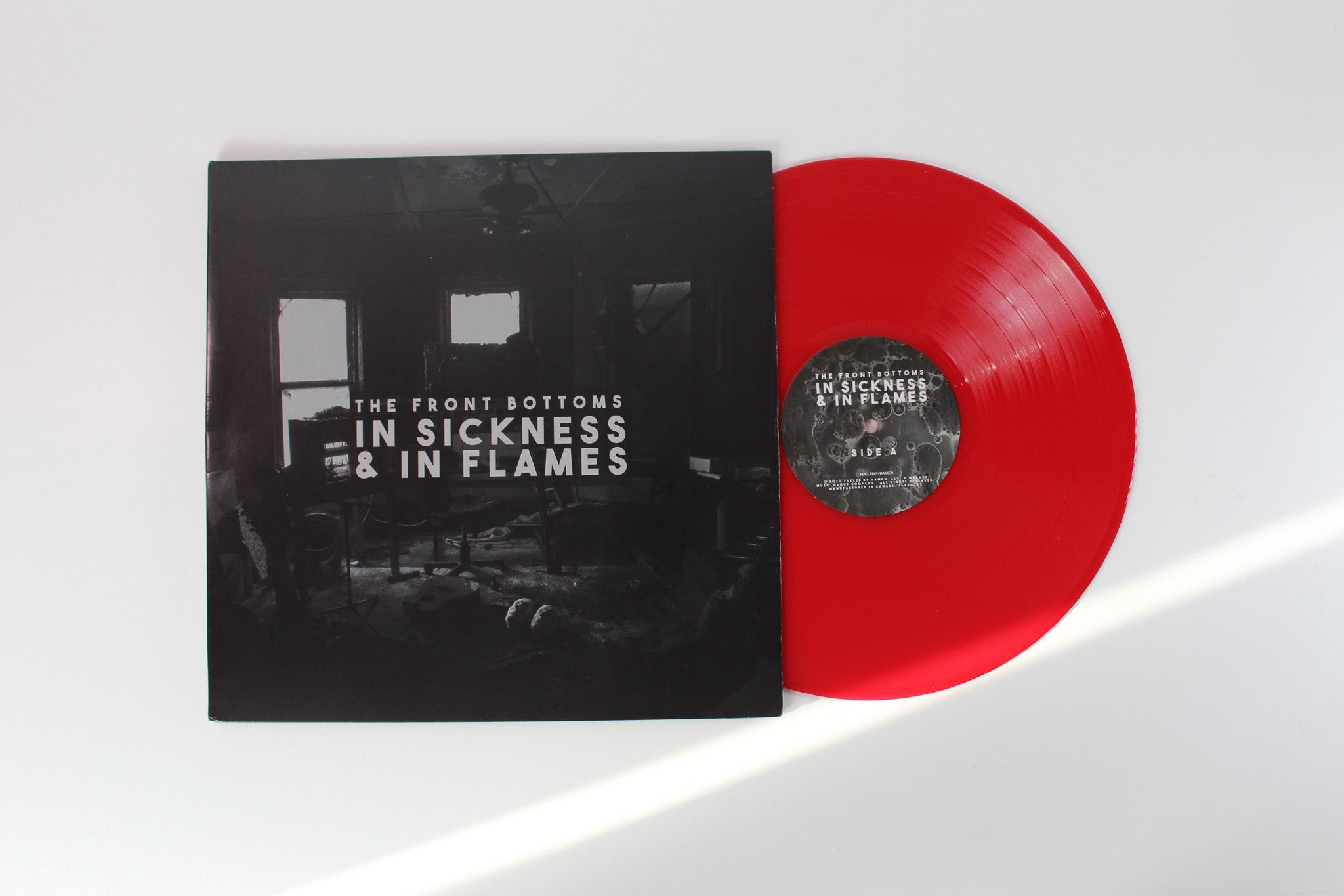 The Front Bottoms - In Sickness & In Flames on Fueled By Ramen - Red Vinyl