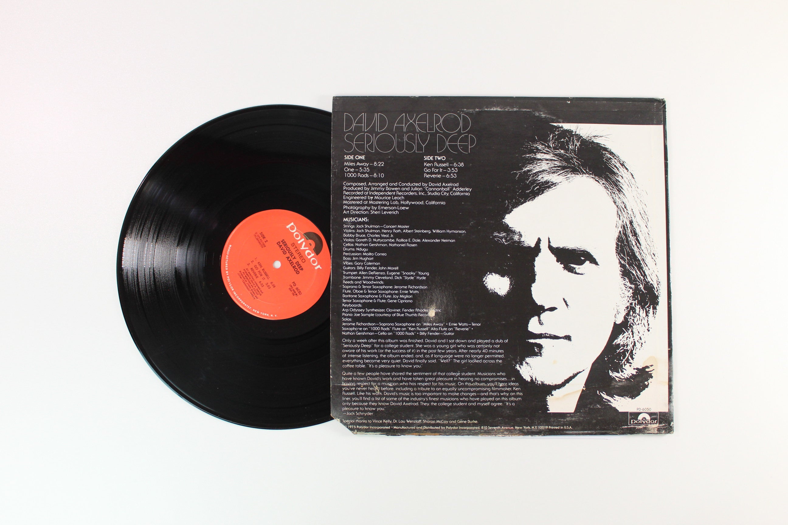 David Axelrod - Seriously Deep on Polydor