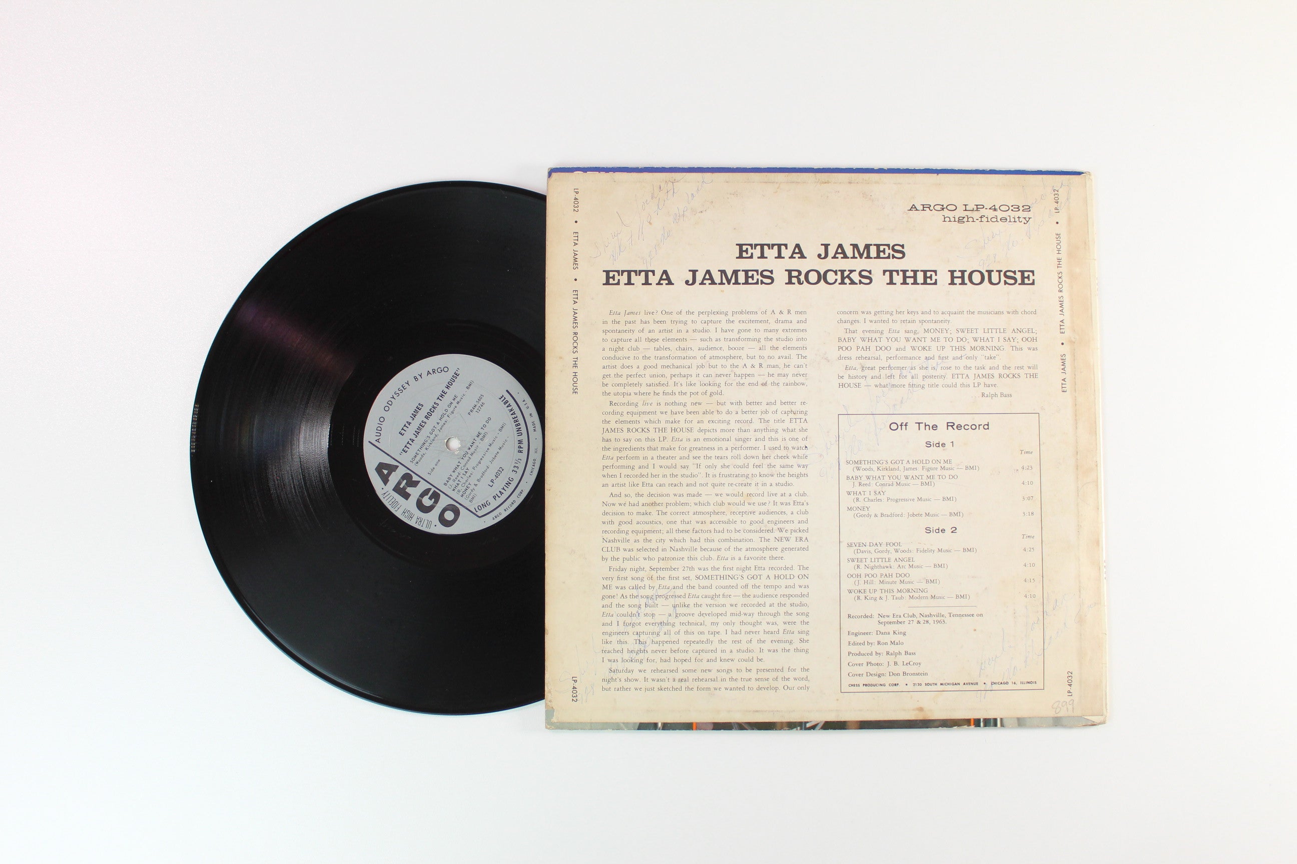 Etta James - Etta James Rocks The House on Argo Mono