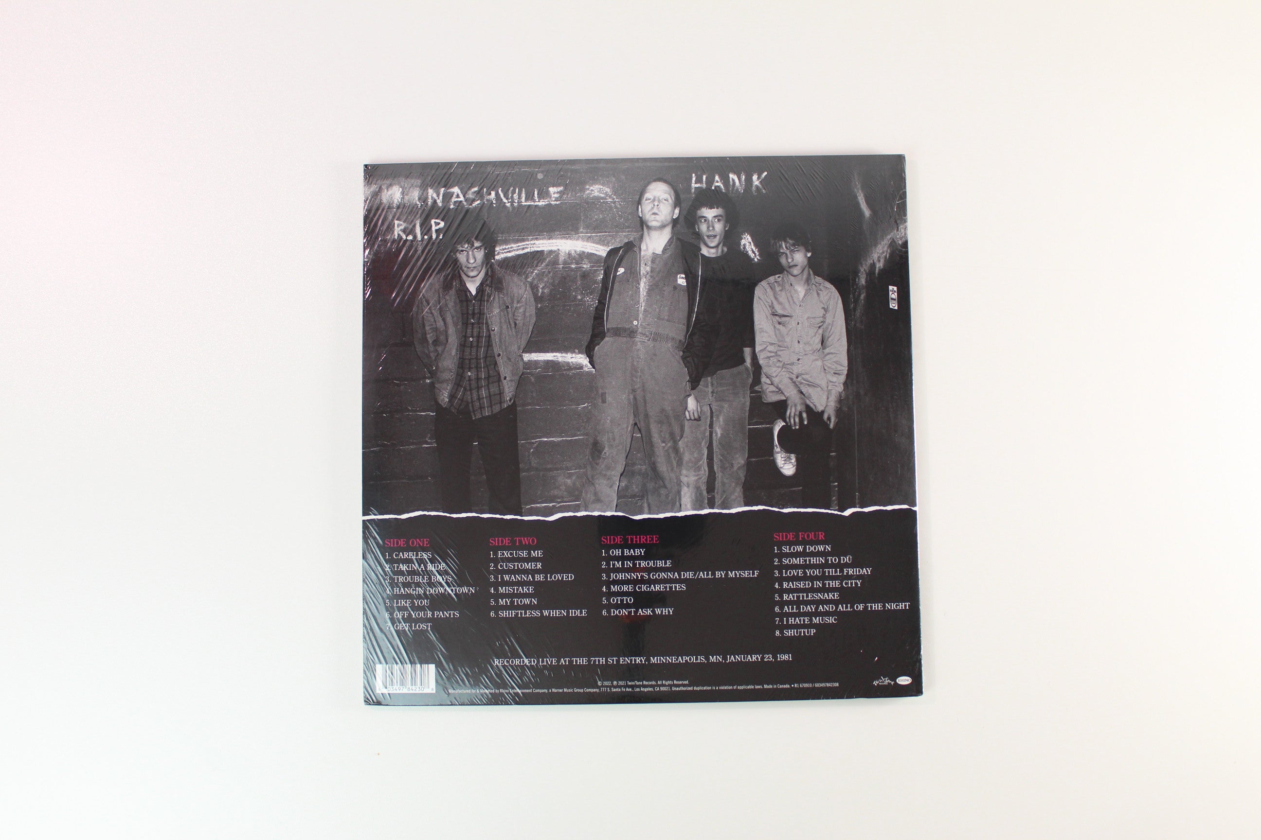 The Replacements - Unsuitable For Airplay - The Lost KFAI Concert on Twin/Tone Records SEALED
