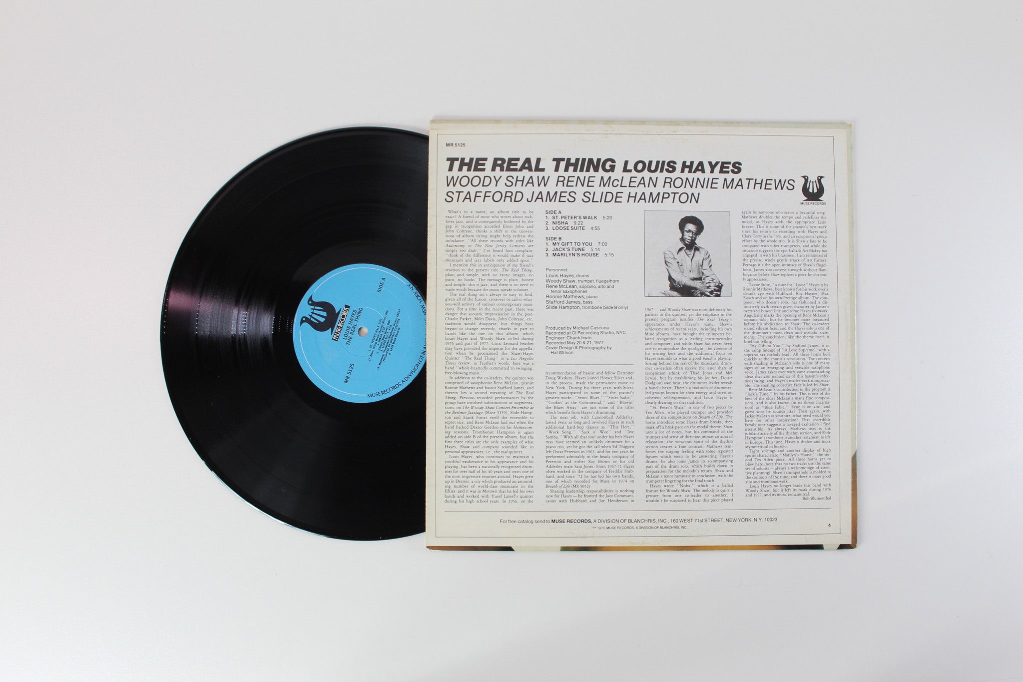 Louis Hayes - The Real Thing on Muse Records