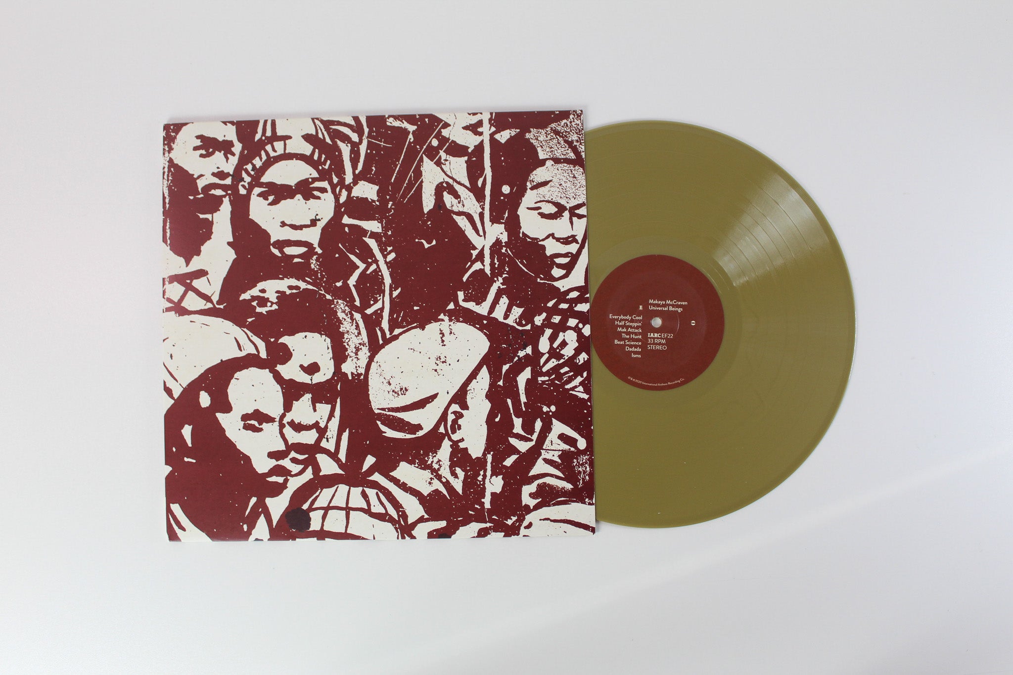 Makaya McCraven - Universal Beings E&F Sides on International Anthem Recording Company - Gold Vinyl
