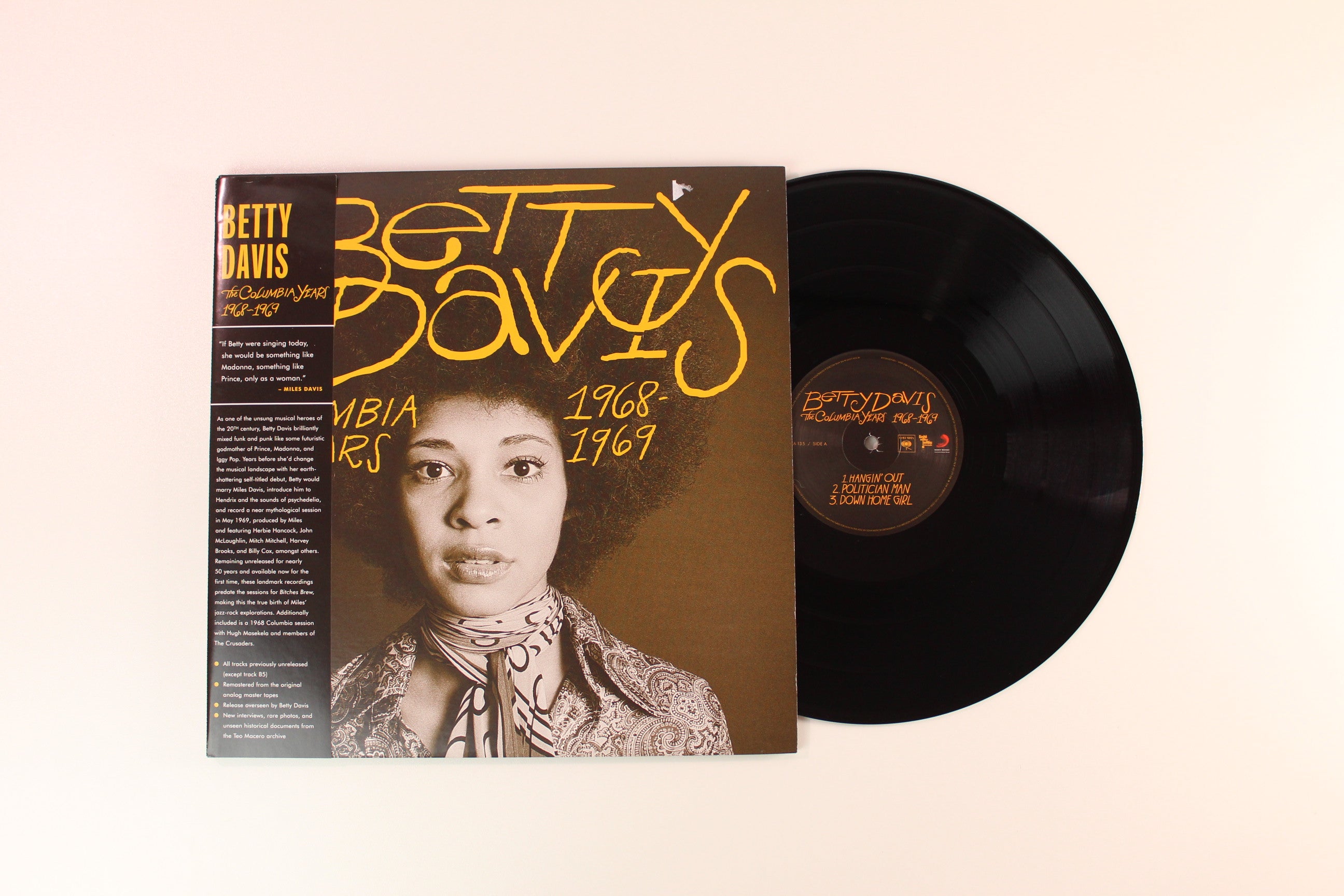Betty Davis - The Columbia Years 1968-1969 on Light In The Attic