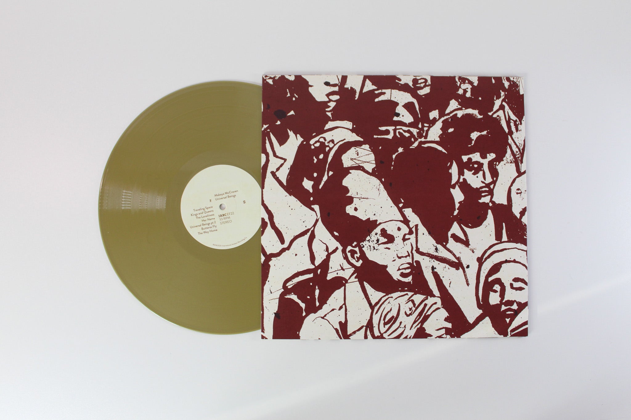 Makaya McCraven - Universal Beings E&F Sides on International Anthem Recording Company - Gold Vinyl