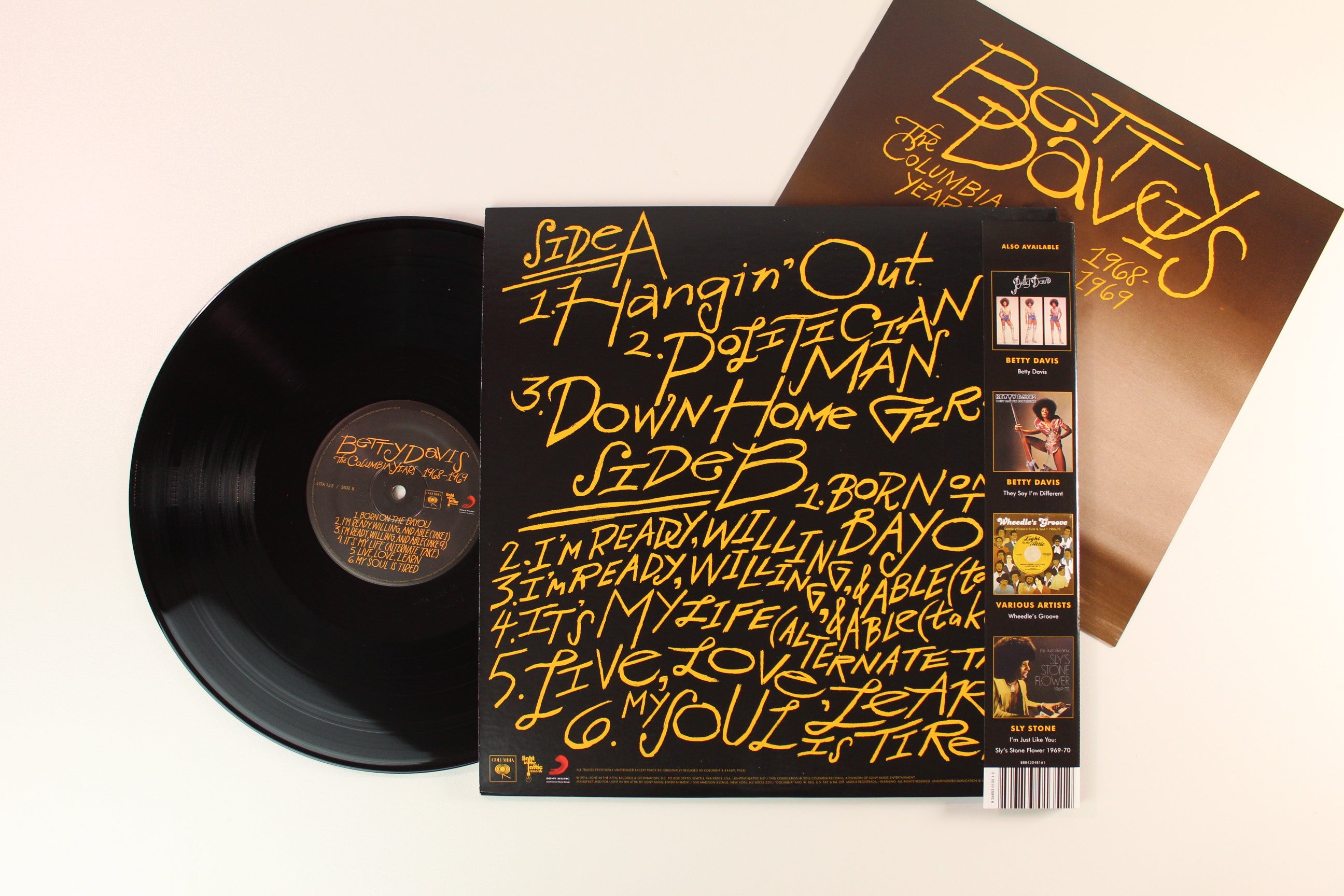 Betty Davis - The Columbia Years 1968-1969 on Light In The Attic